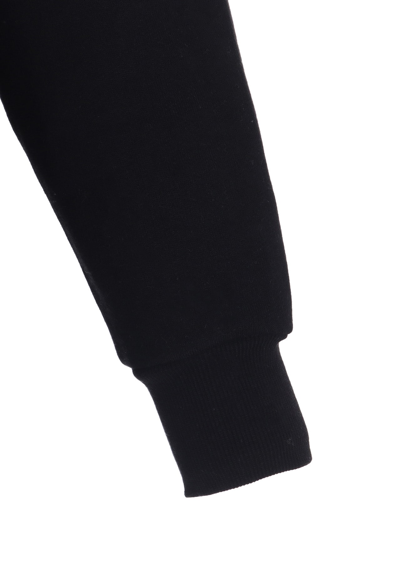 FRENCHTERRY HAND STITCH BACK ZIP PULLOVER