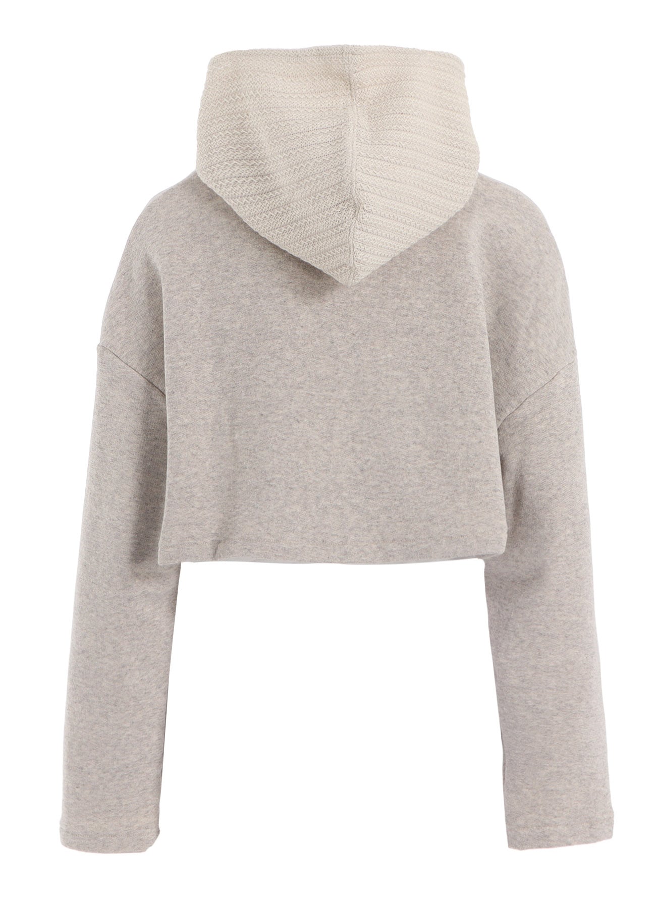 FRENCHTERRY HAND STITCH HOODED CARDIGAN