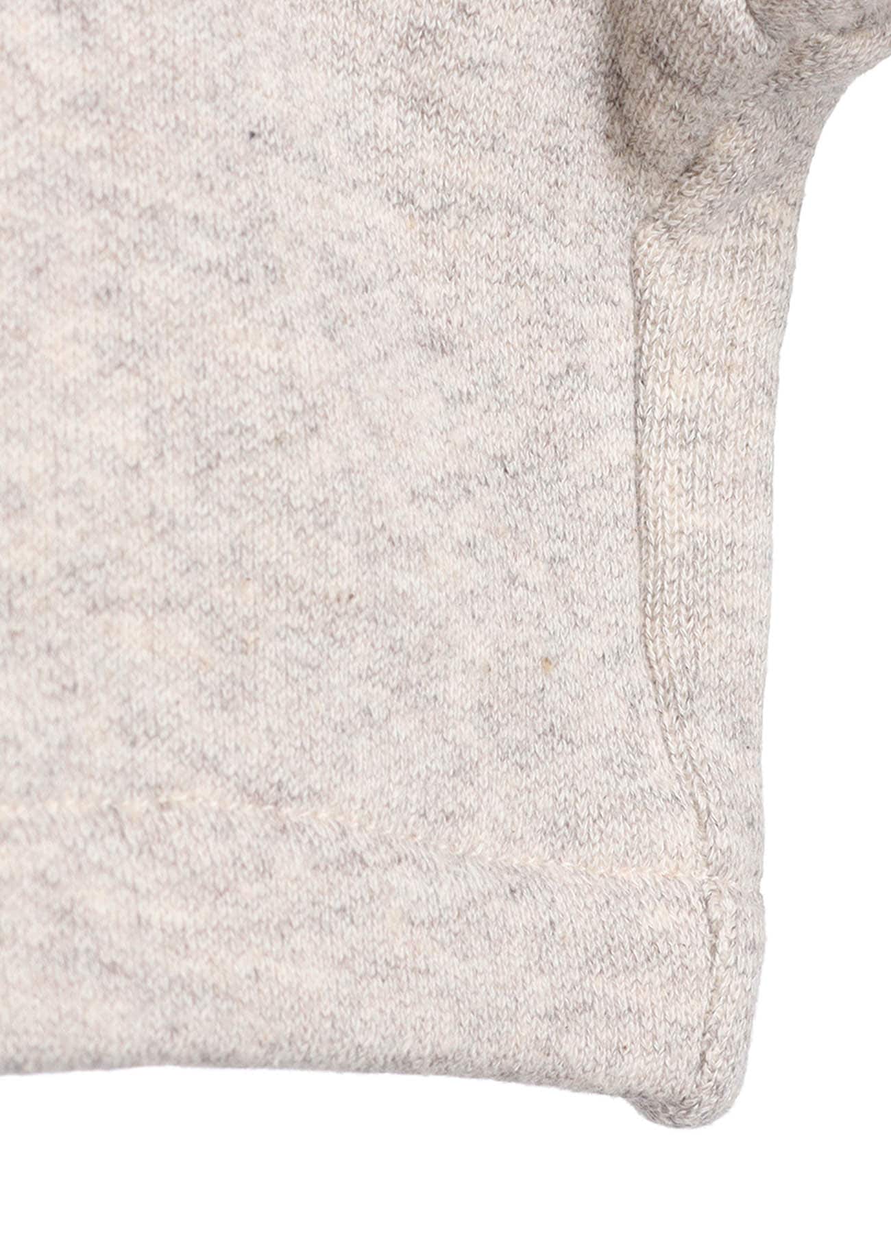 FRENCHTERRY HAND STITCH HOODED CARDIGAN