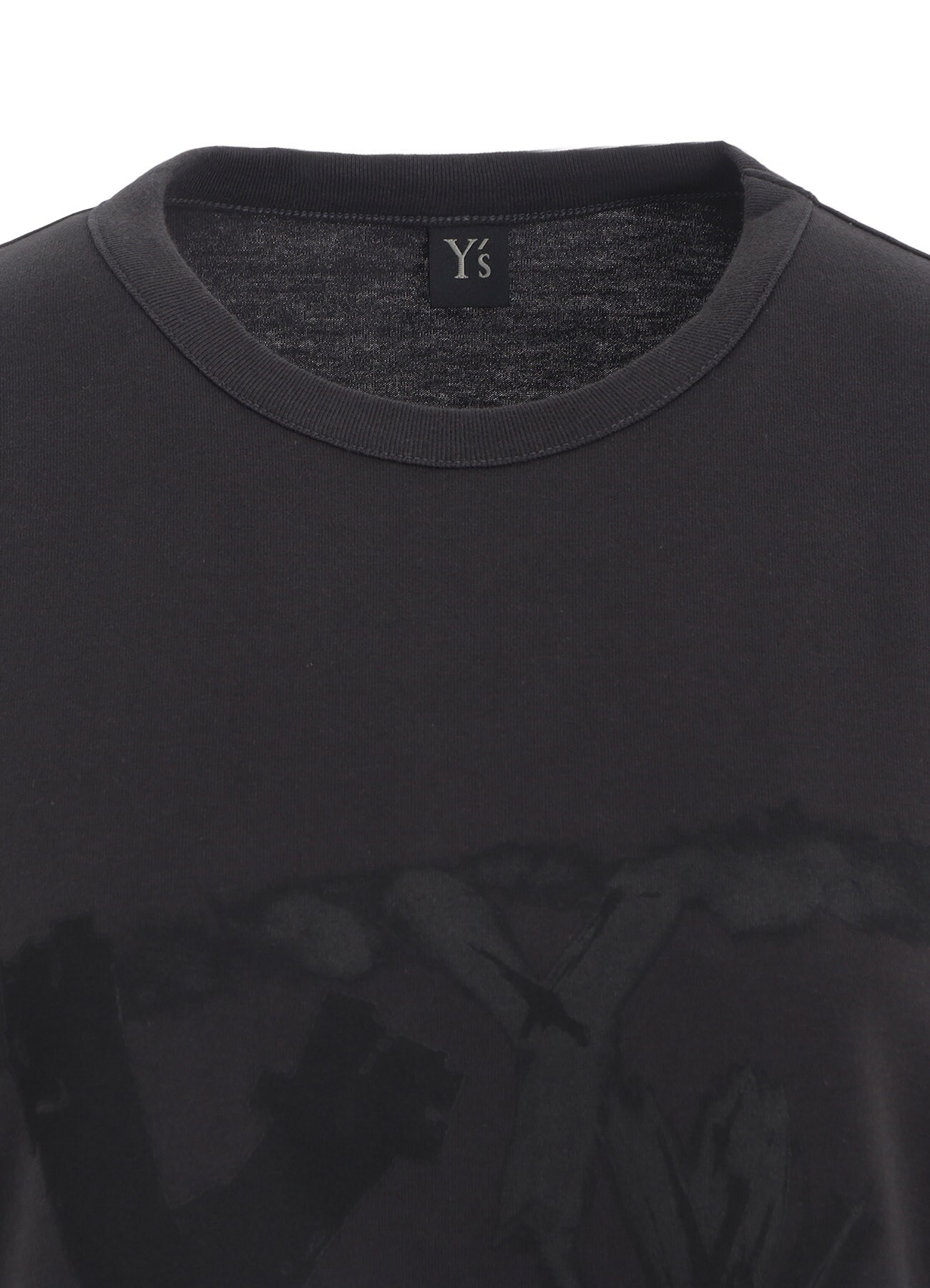 "Y" PIGMENT-PRINT HALF-SLEEVE TEE