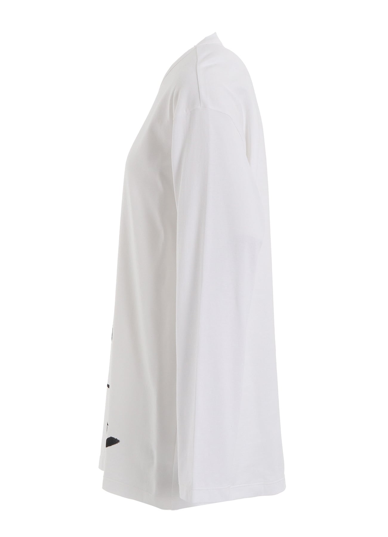 "Y" PIGMENT-PRINT LONG-SLEEVE TEE