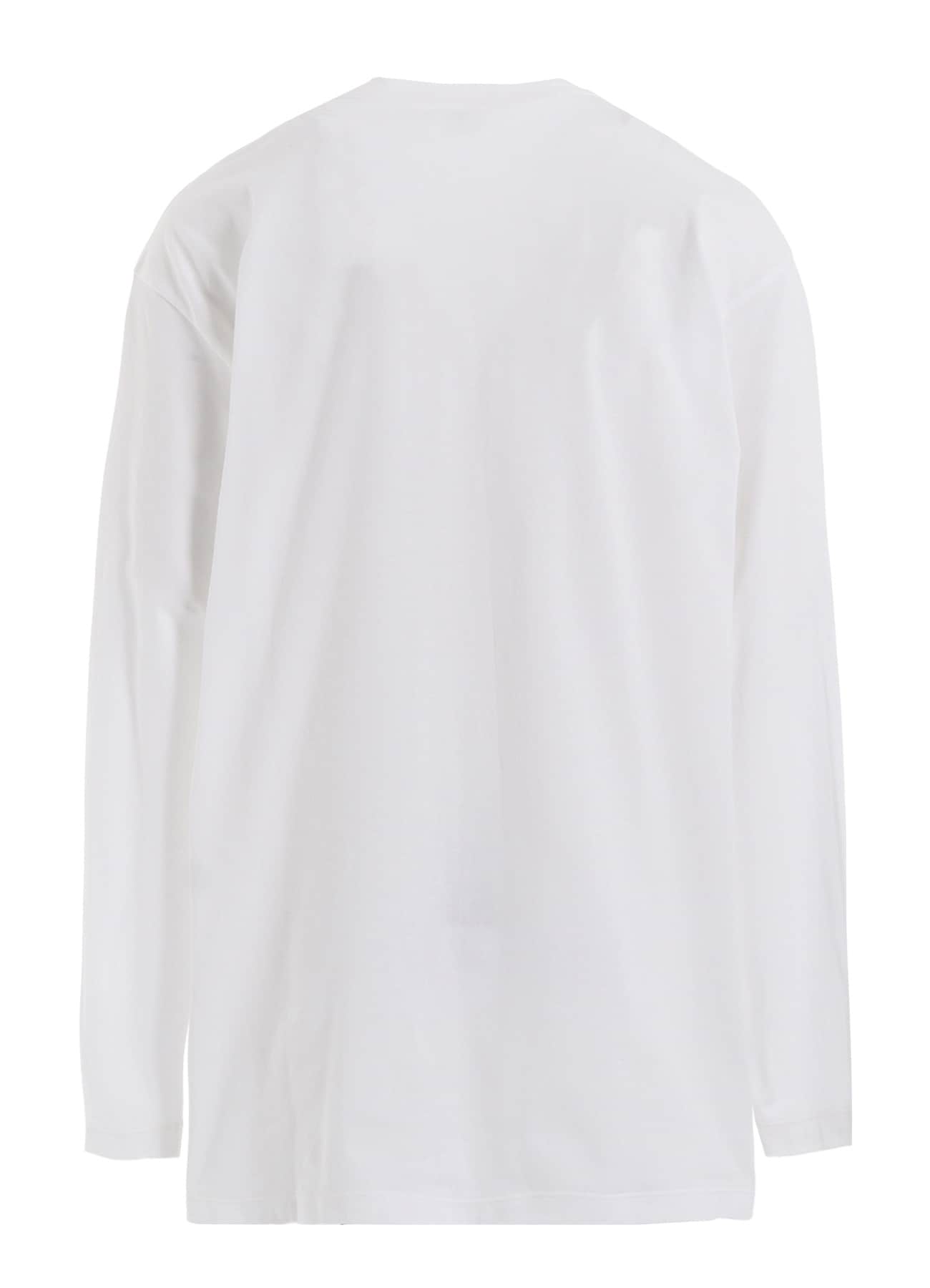 "Y" PIGMENT-PRINT LONG-SLEEVE TEE