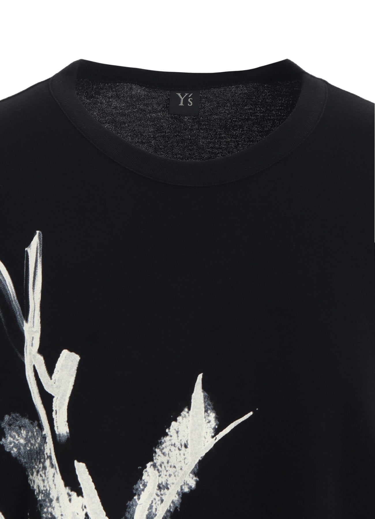 "Y" PIGMENT-PRINT LONG-SLEEVE TEE