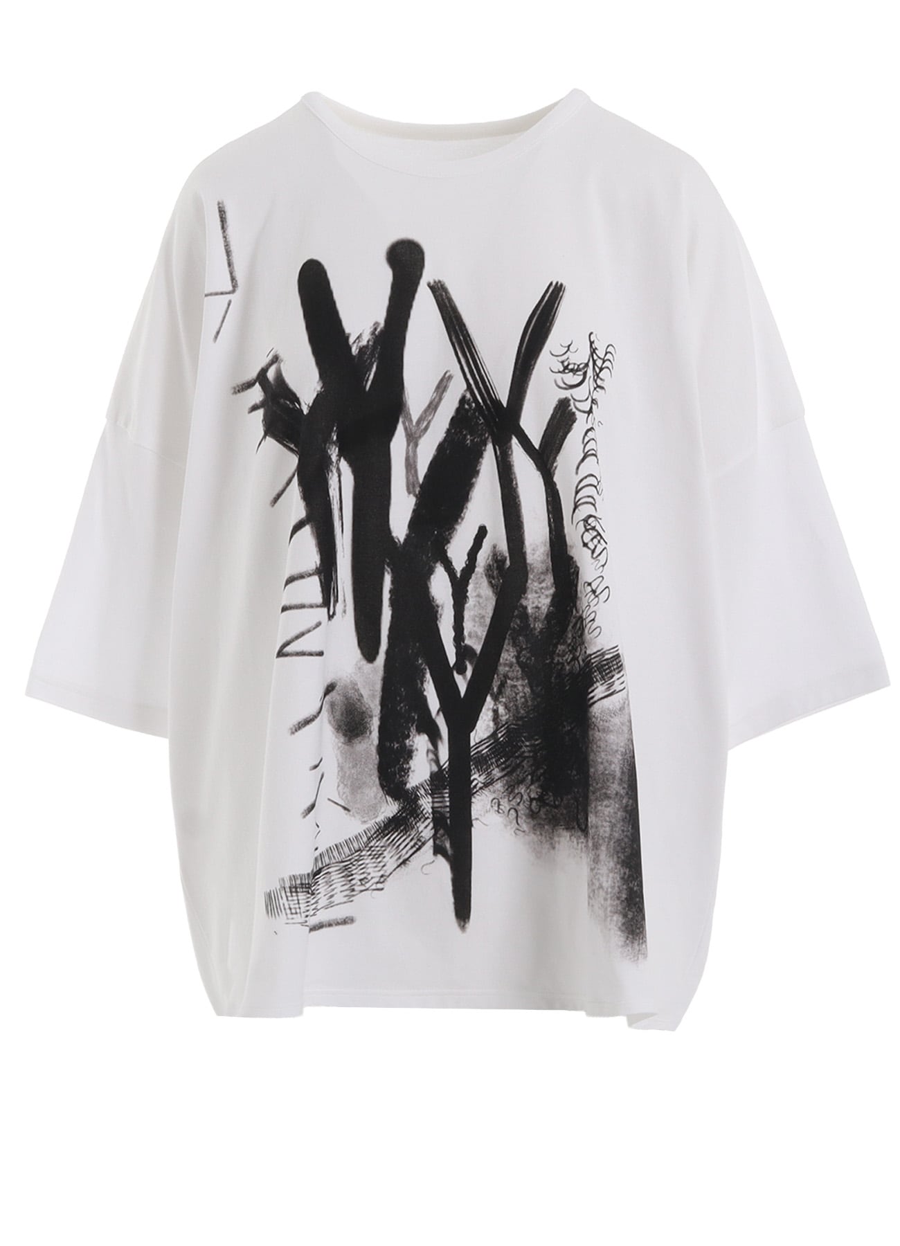 "Y" PIGMENT-PRINT BIG TEE