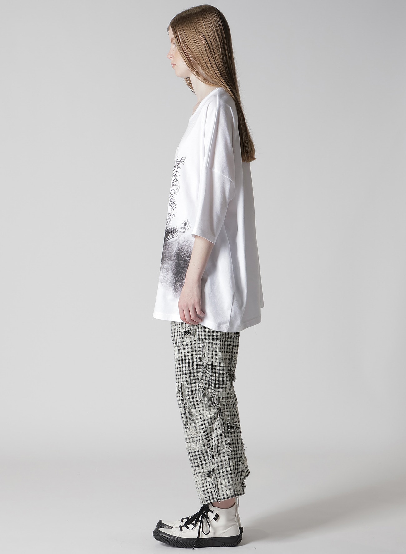 "Y" PIGMENT-PRINT BIG TEE