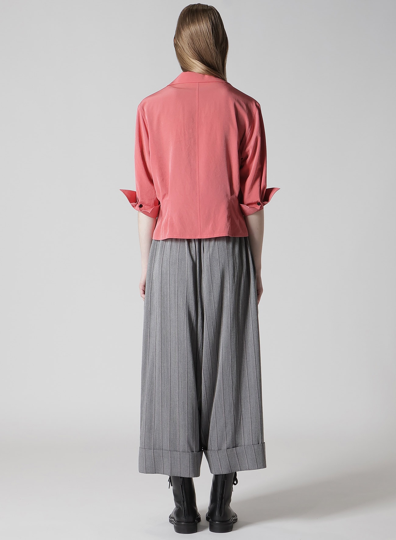 TA/PE CREPE DE CHINE 3/4 SLEEVE BLOUSE