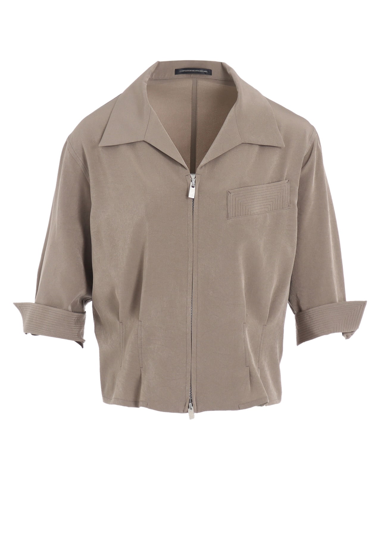 TA/PE CREPE DE CHINE 3/4 SLEEVE BLOUSE