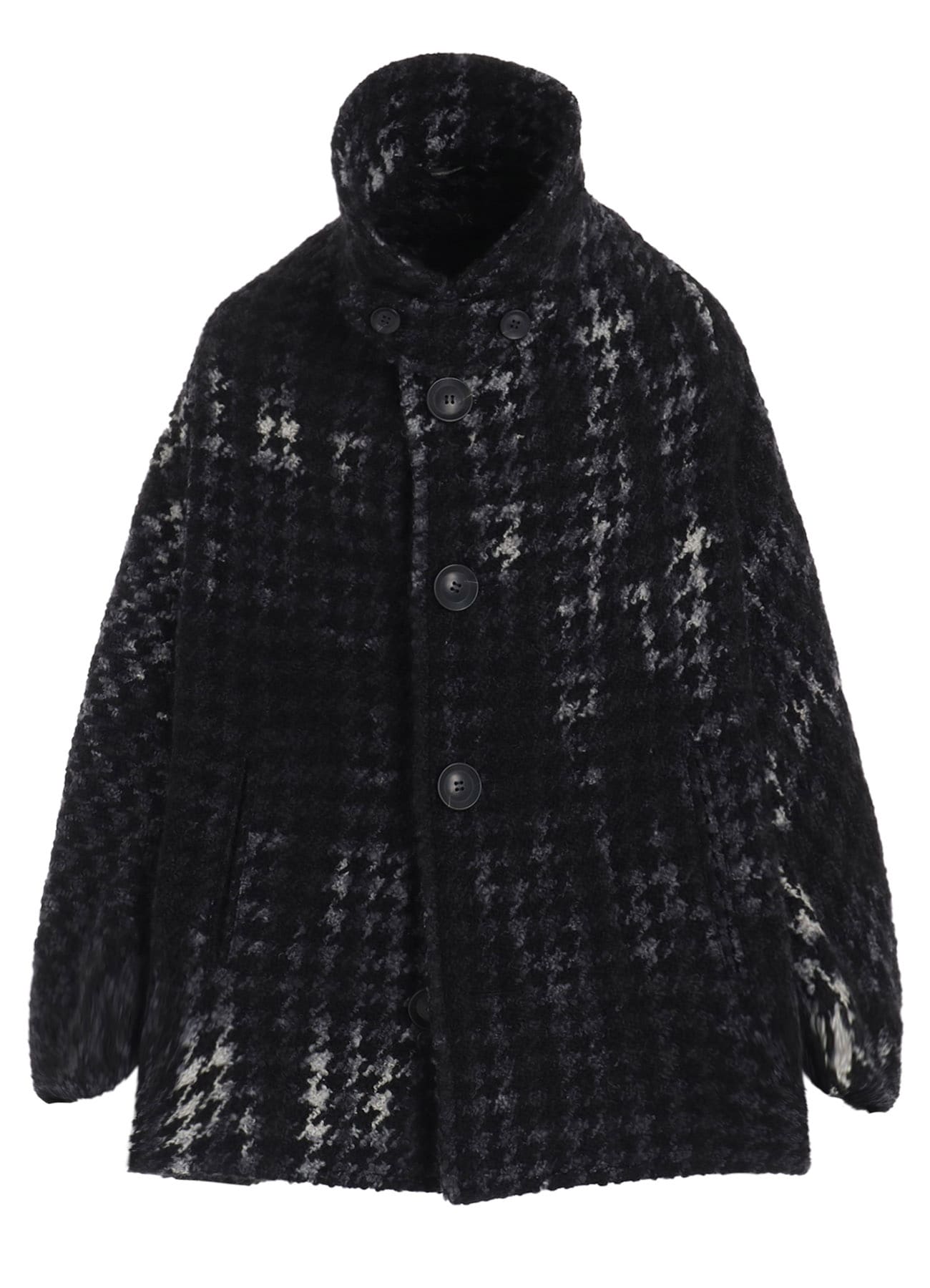 【11/8 12:00 Release】HOUNDSTOOTH TIE-DYED WOOL COAT