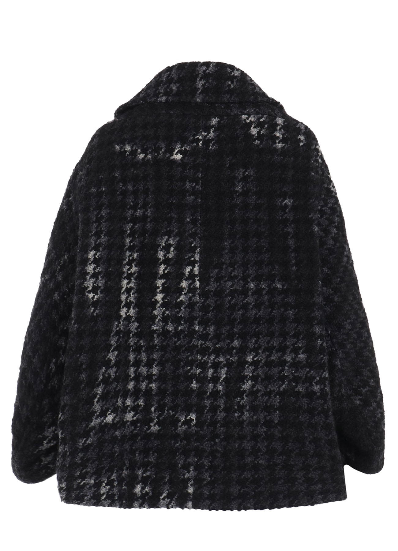 【11/8 12:00 Release】HOUNDSTOOTH TIE-DYED WOOL COAT