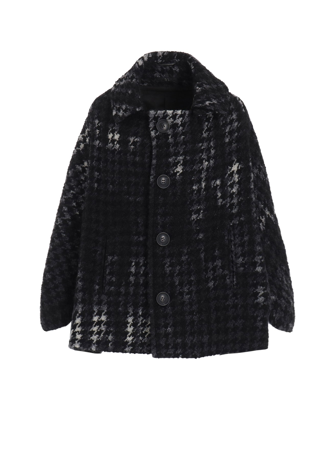 【11/8 12:00 Release】HOUNDSTOOTH TIE-DYED WOOL COAT