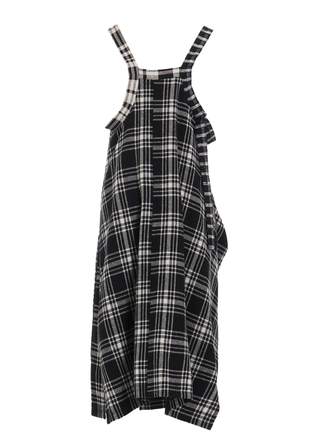 【11/8 12:00 Release】MULTI PLAID SHOULDER STRAP DRESS