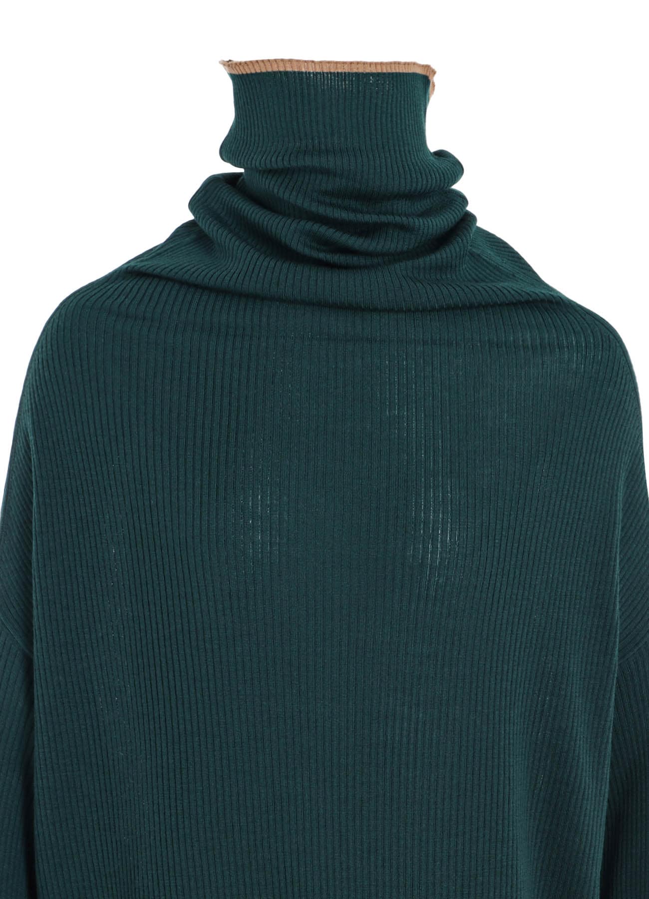 【11/15 12:00 Release】Y's × JOHN SMEDLEY BOTTLE NECK RIBBED KNIT