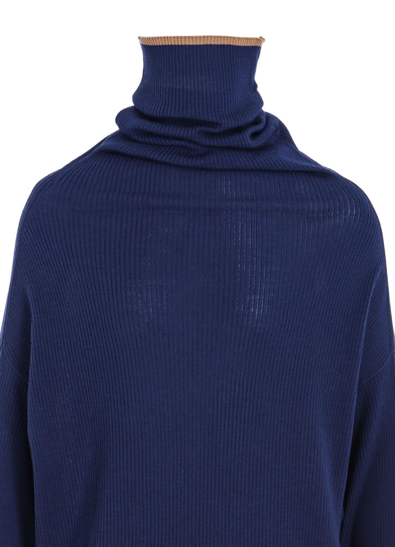 【11/15 12:00 Release】Y's × JOHN SMEDLEY BOTTLE NECK RIBBED KNIT