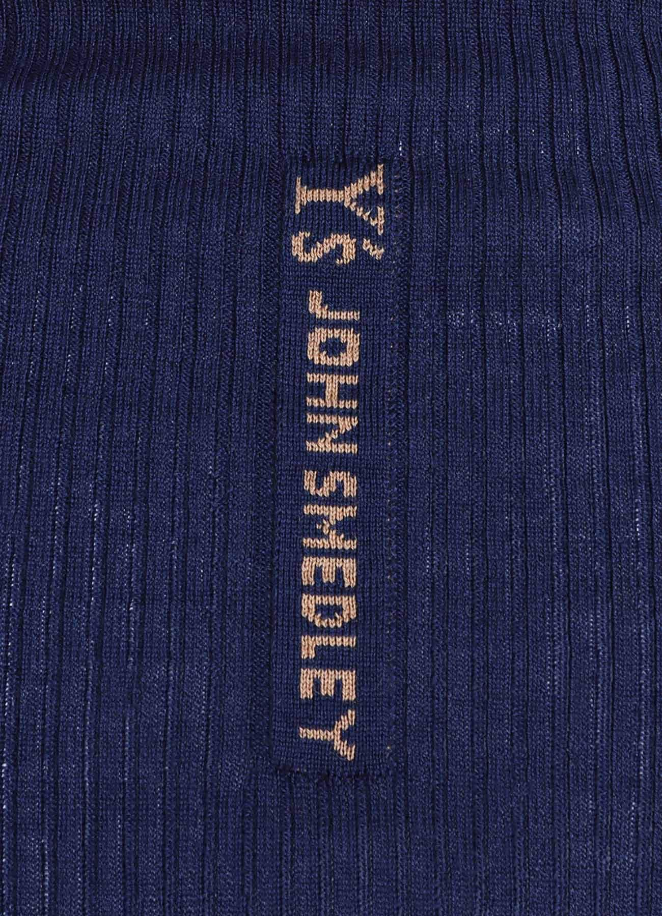 【11/15 12:00 Release】Y's × JOHN SMEDLEY BOTTLE NECK RIBBED KNIT