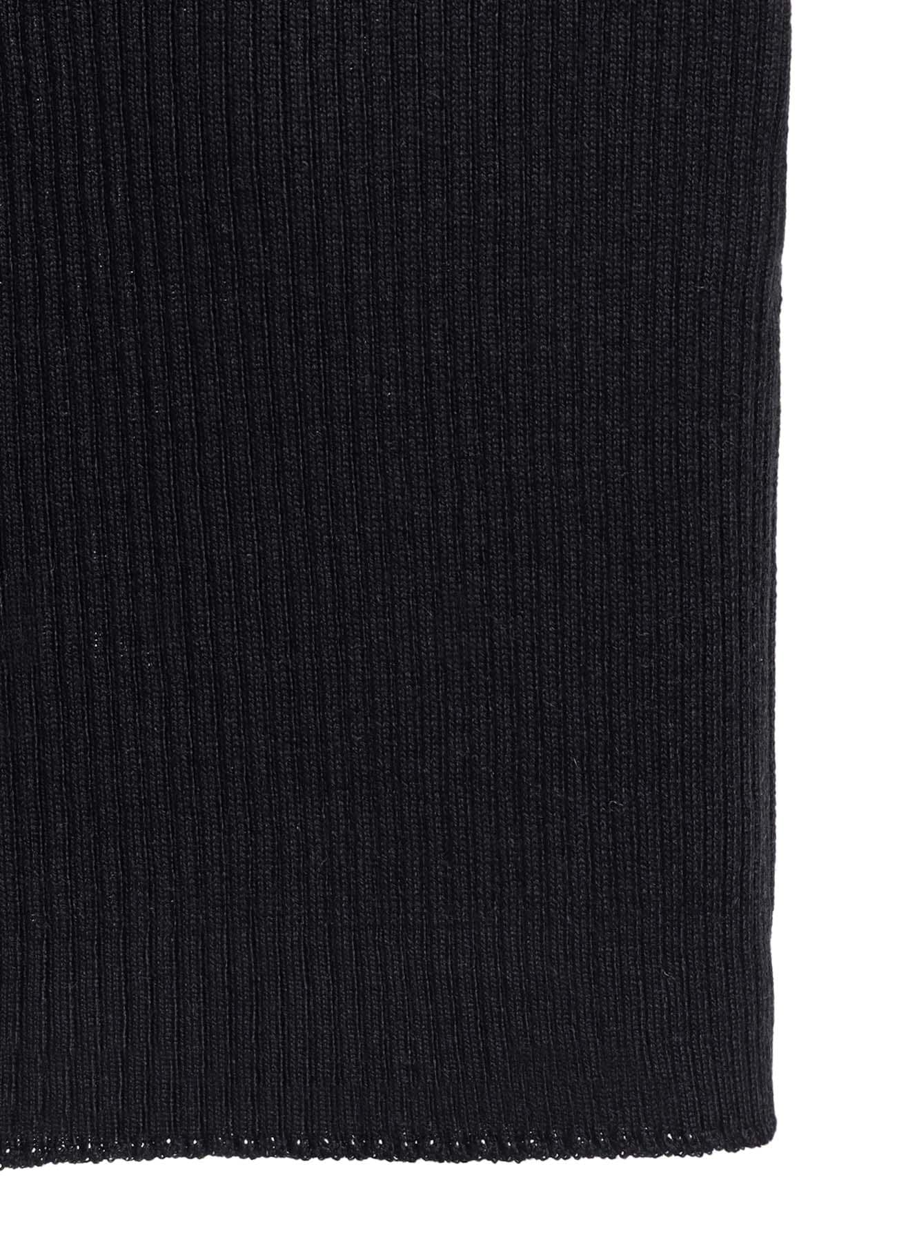 【11/15 12:00 Release】Y's × JOHN SMEDLEY BOTTLE NECK RIBBED KNIT