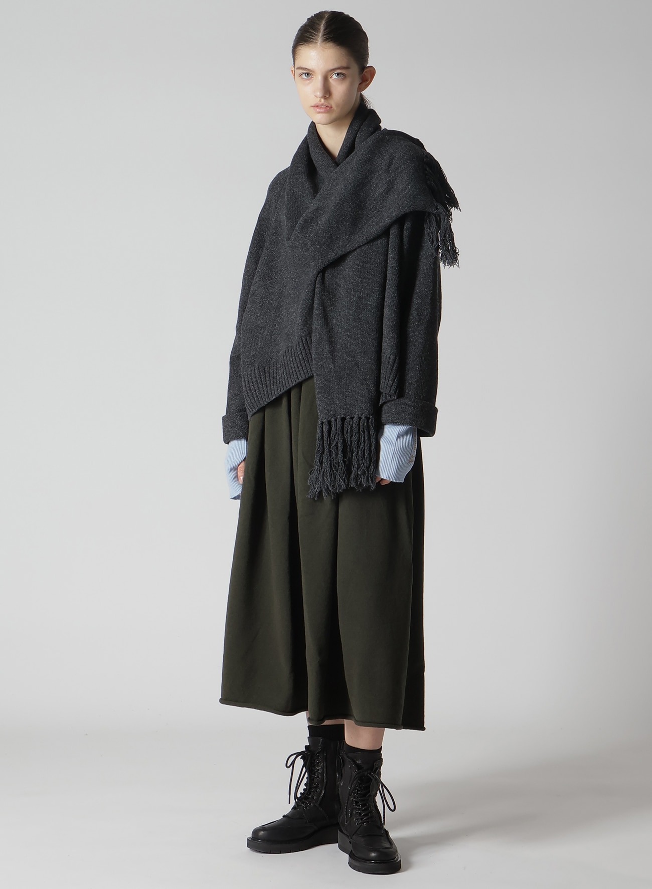 【先行予約】WOOL KNIT SKIRT