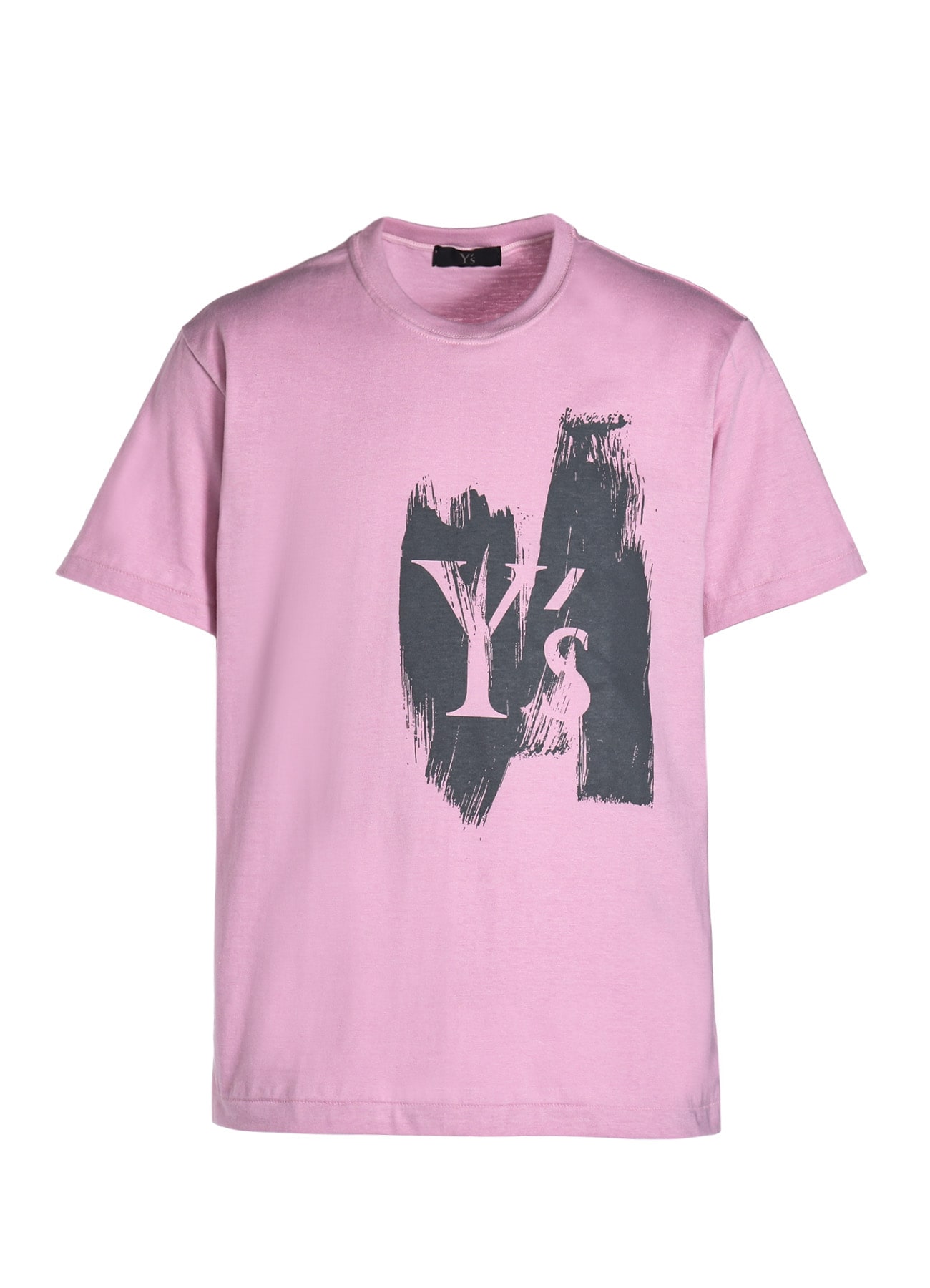 Y'S LOGO/BLUSH PRINT HALF SLEEVE T