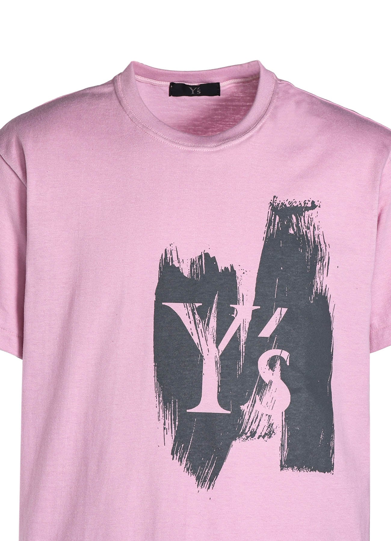 Y'S LOGO/BLUSH PRINT HALF SLEEVE T