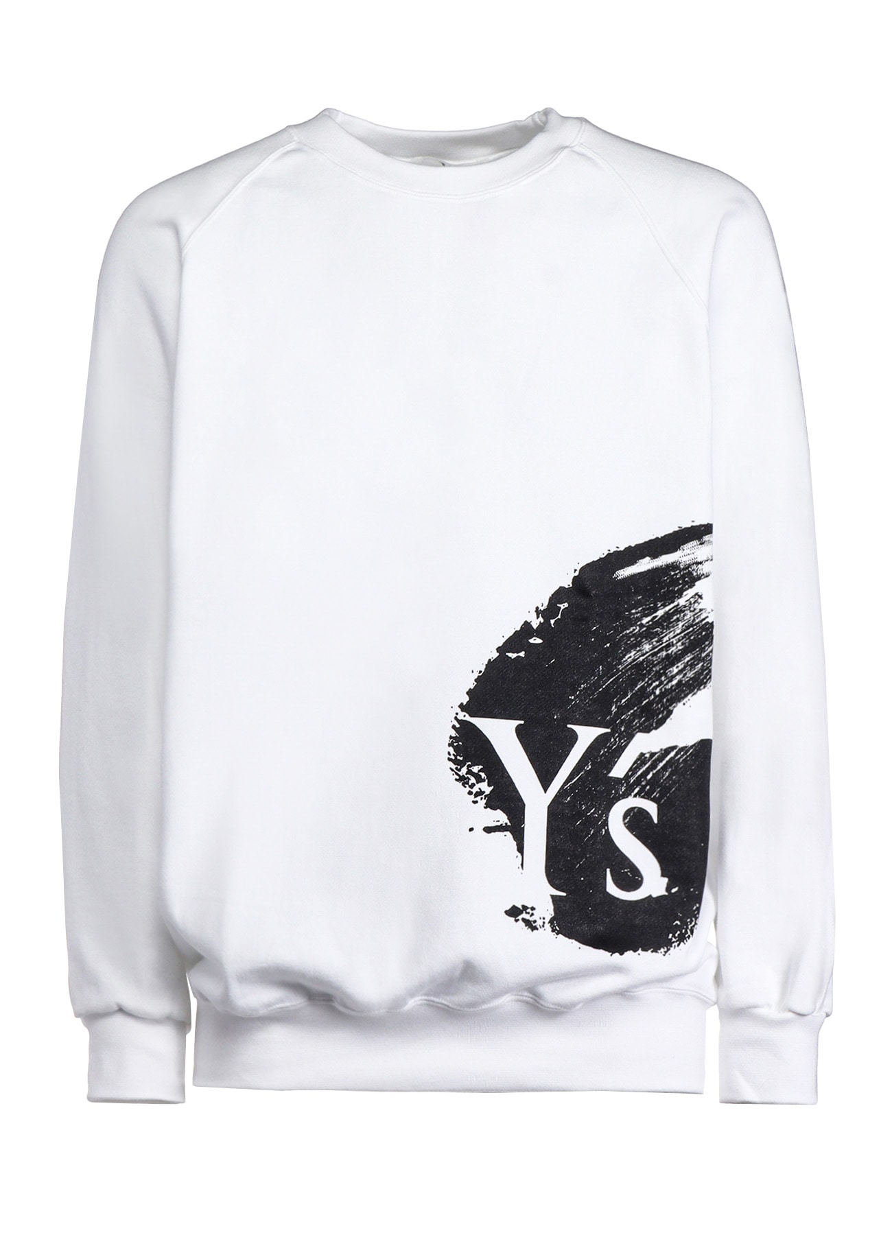 Y'S LOGO/BLUSH PRINT SWEATSHIRT