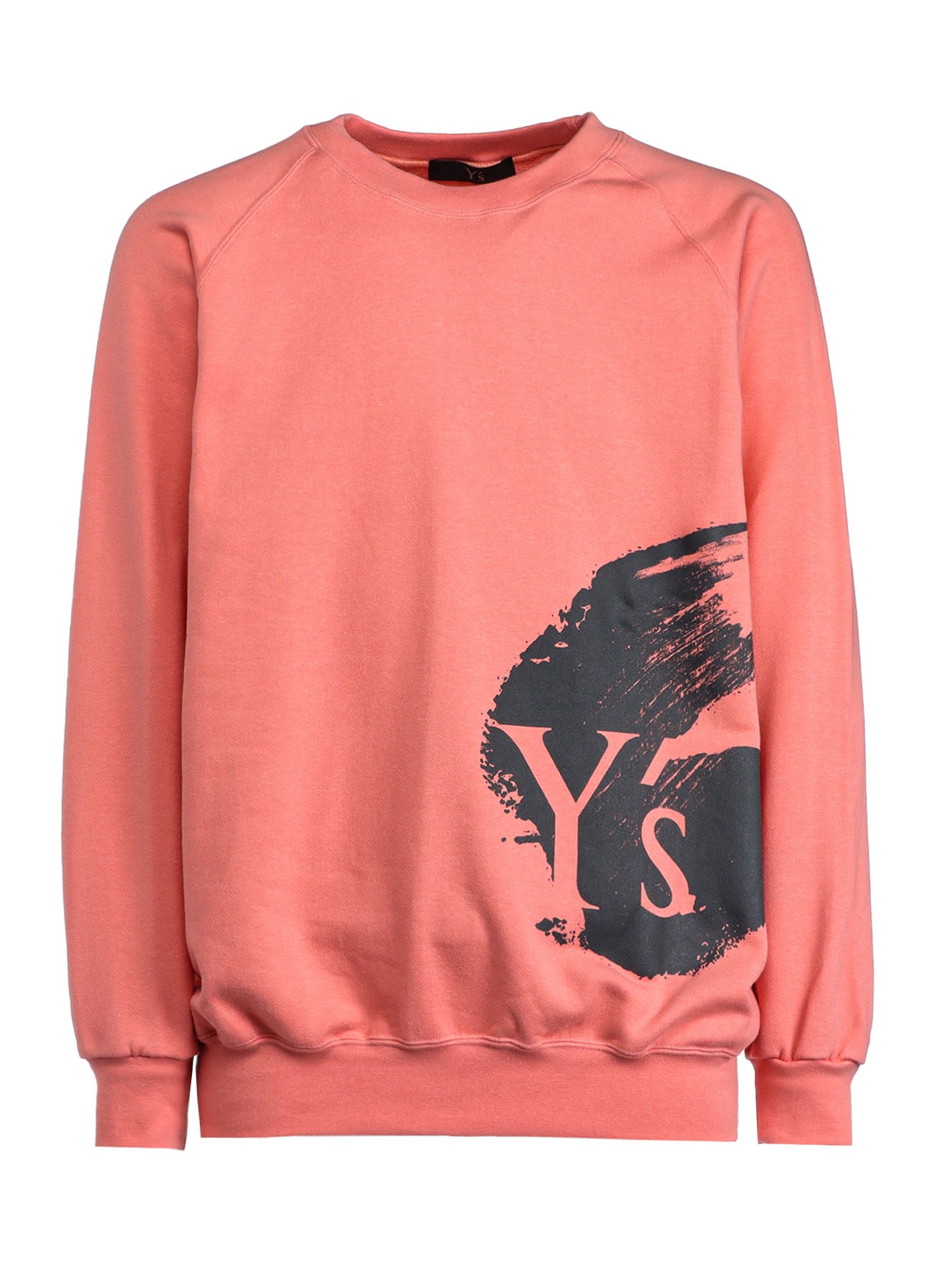 Y'S LOGO/BLUSH PRINT SWEATSHIRT