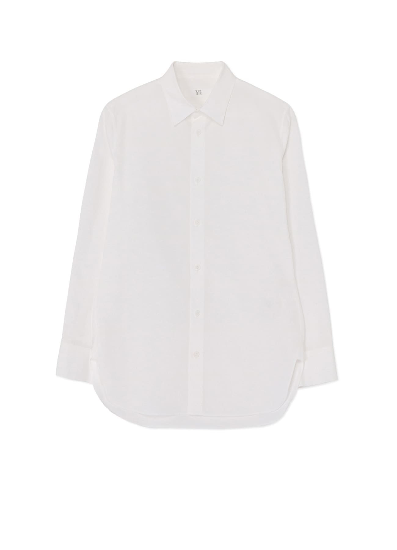 COTTON BROADCLOTH CLASSIC SHIRT(XS White): Y's｜THE SHOP