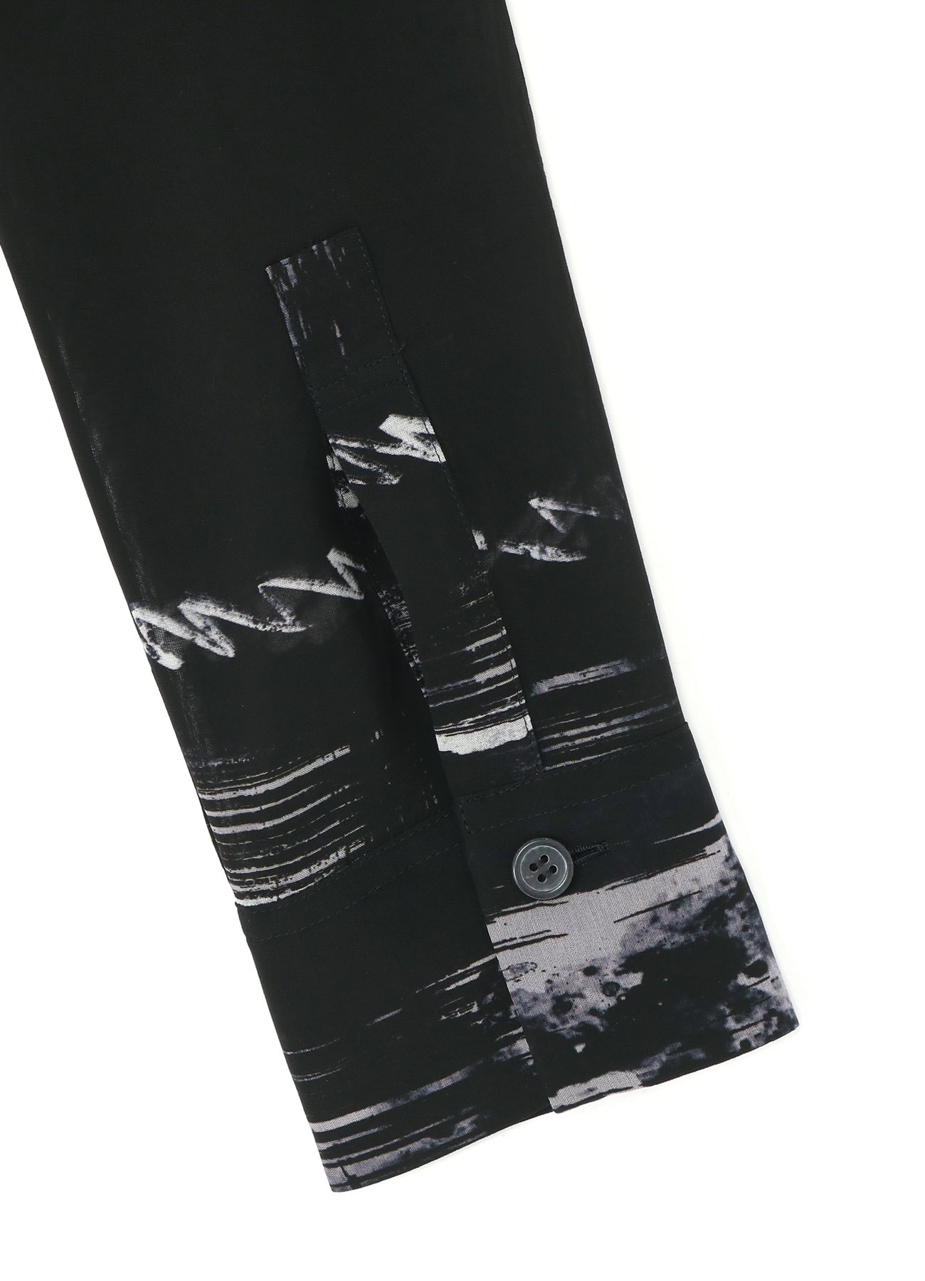 CU/ LAWN BLURRED CHECK BLOUSE