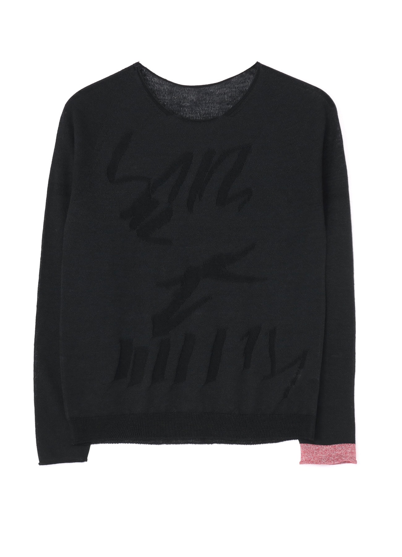 TEST DRAWING LINKS ROUND NECK LONG SLEEVE KNIT