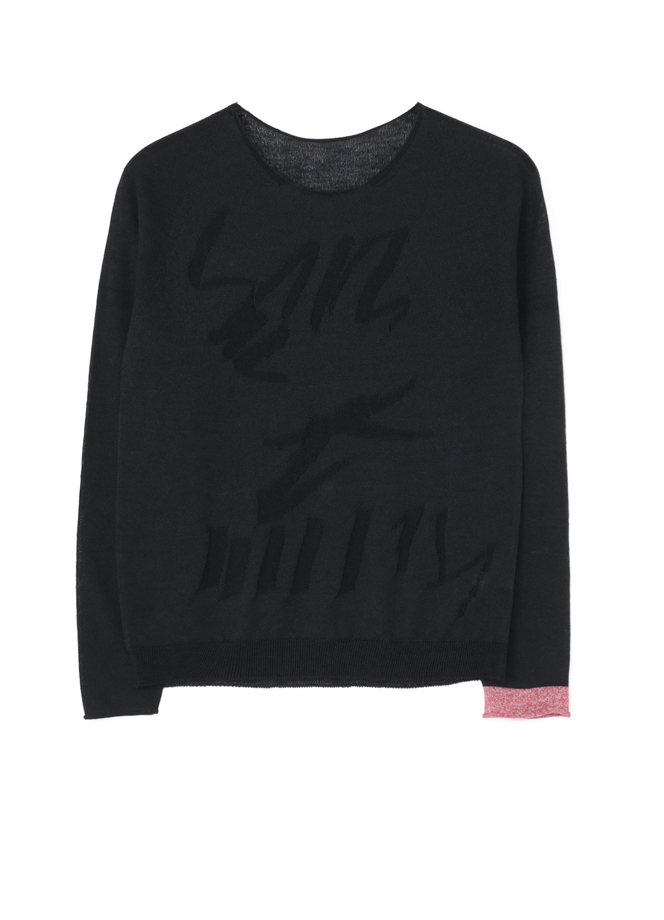 TEST DRAWING LINKS ROUND NECK LONG SLEEVE KNIT