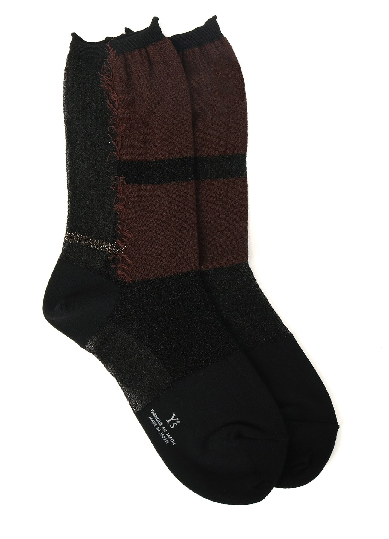 FRINGE RIB SOCKS