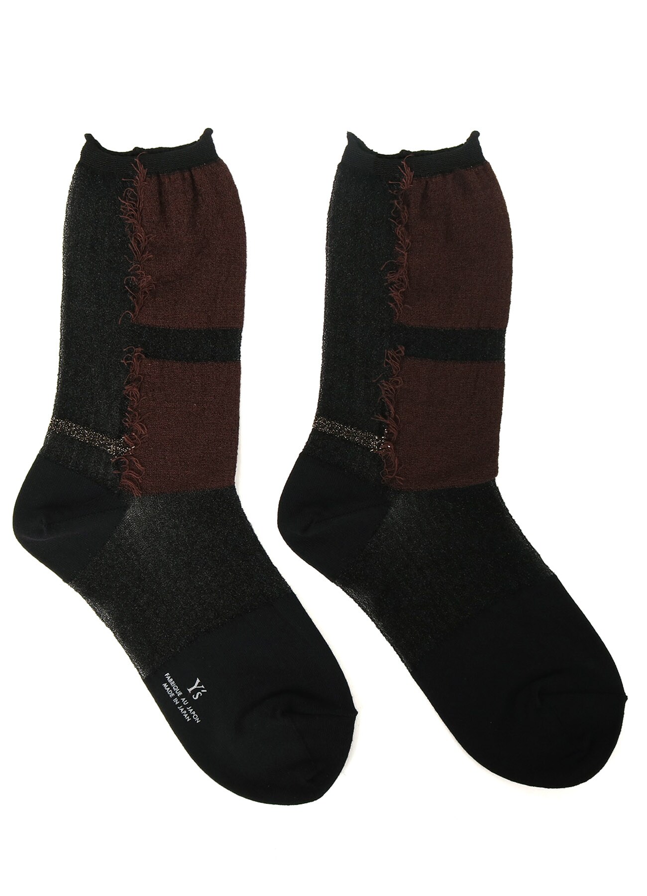 FRINGE RIB SOCKS