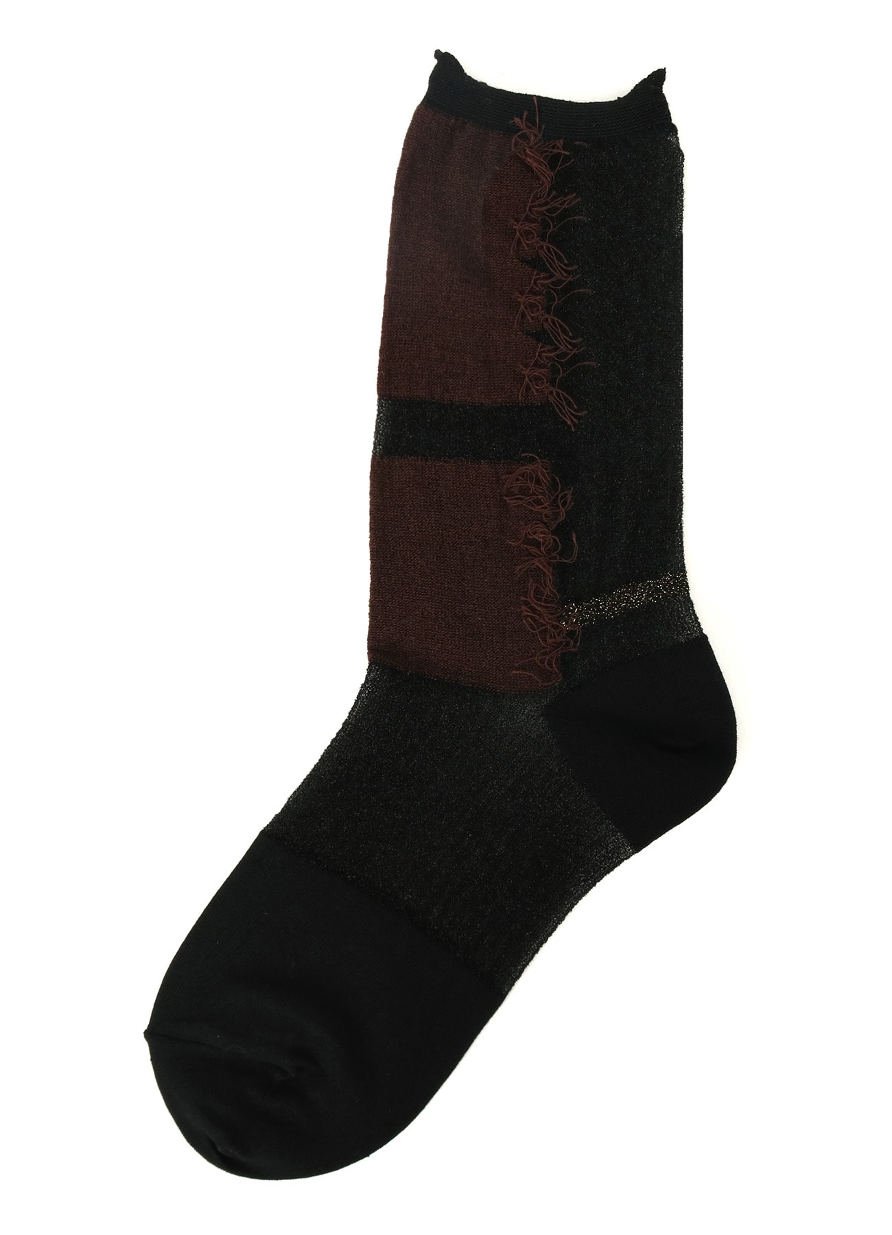 FRINGE RIB SOCKS