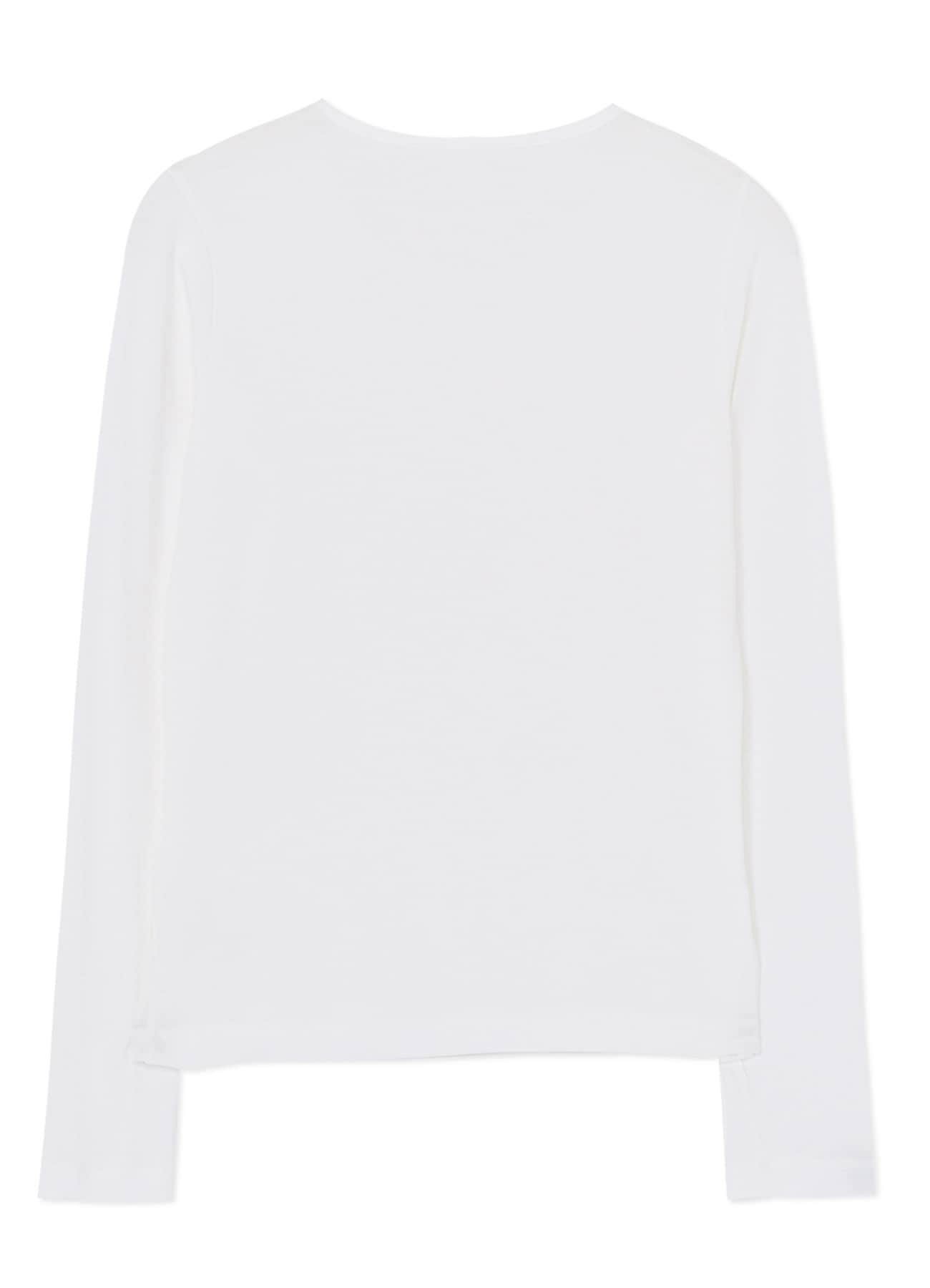 RAYON JERSEY ROUND NECK LONG SLEEVE T