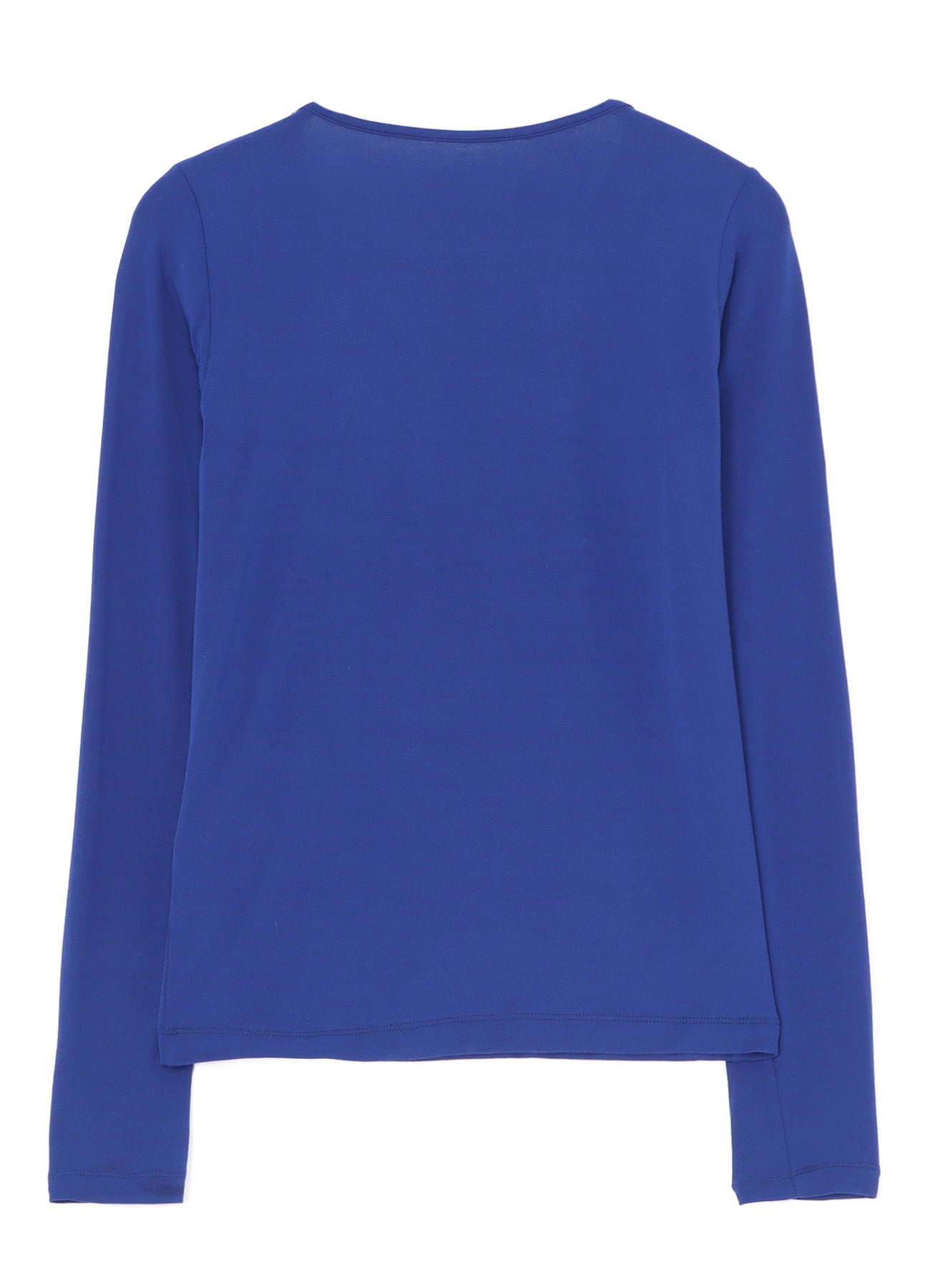 RAYON JERSEY ROUND NECK LONG SLEEVE T