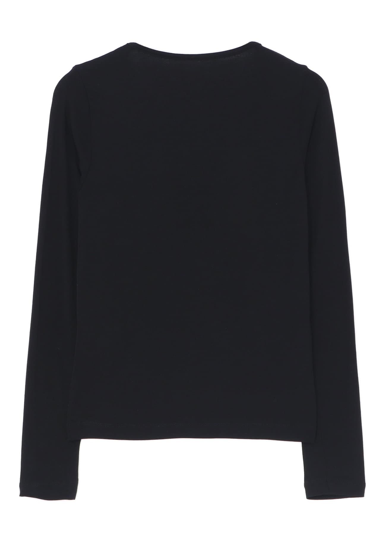 RAYON JERSEY ROUND NECK LONG SLEEVE T