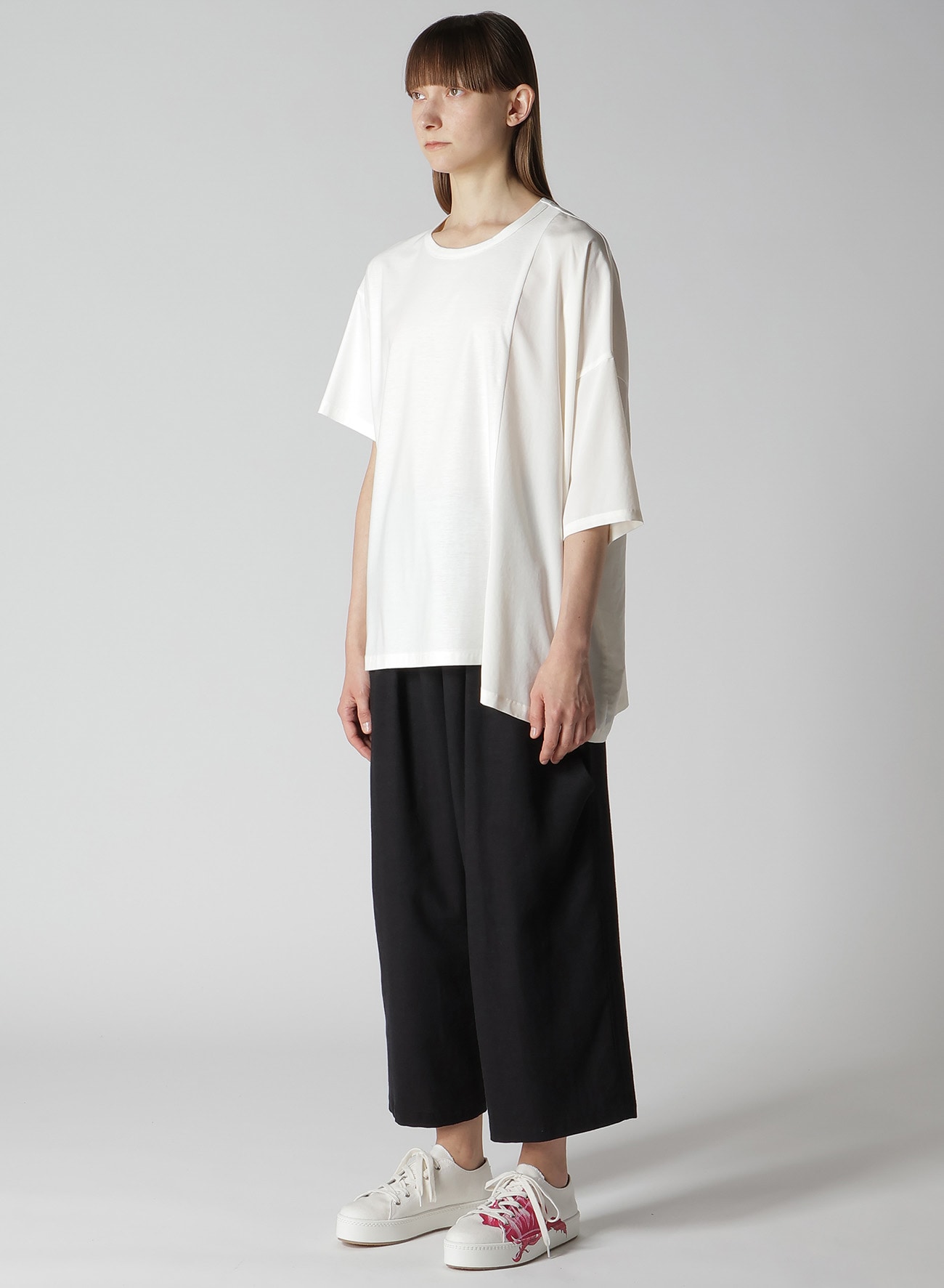 CREPE de CHINE LEFT DROP BLOUSE