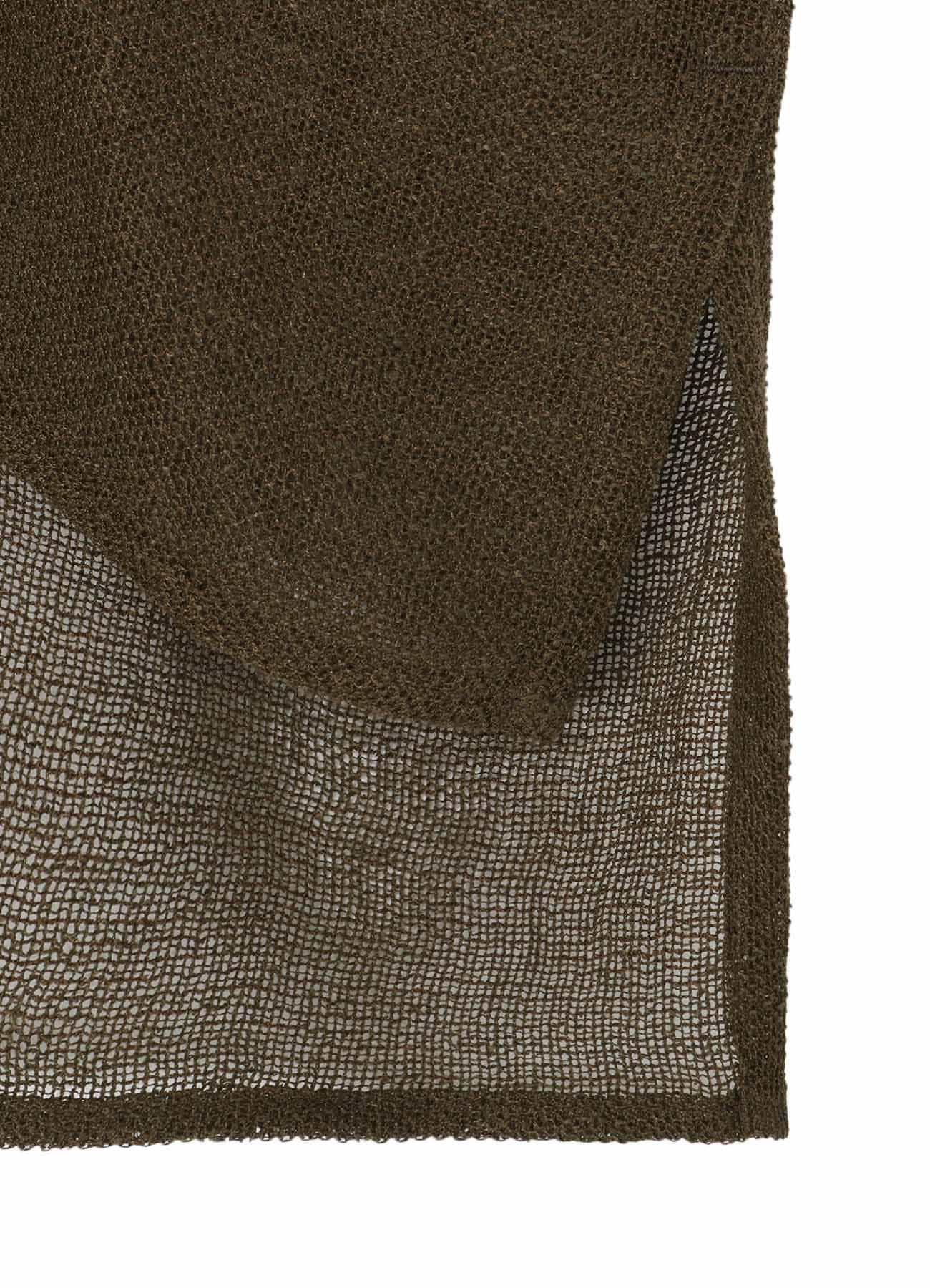 LENO CLOTH HALF SLEEVE BOX SHIRT