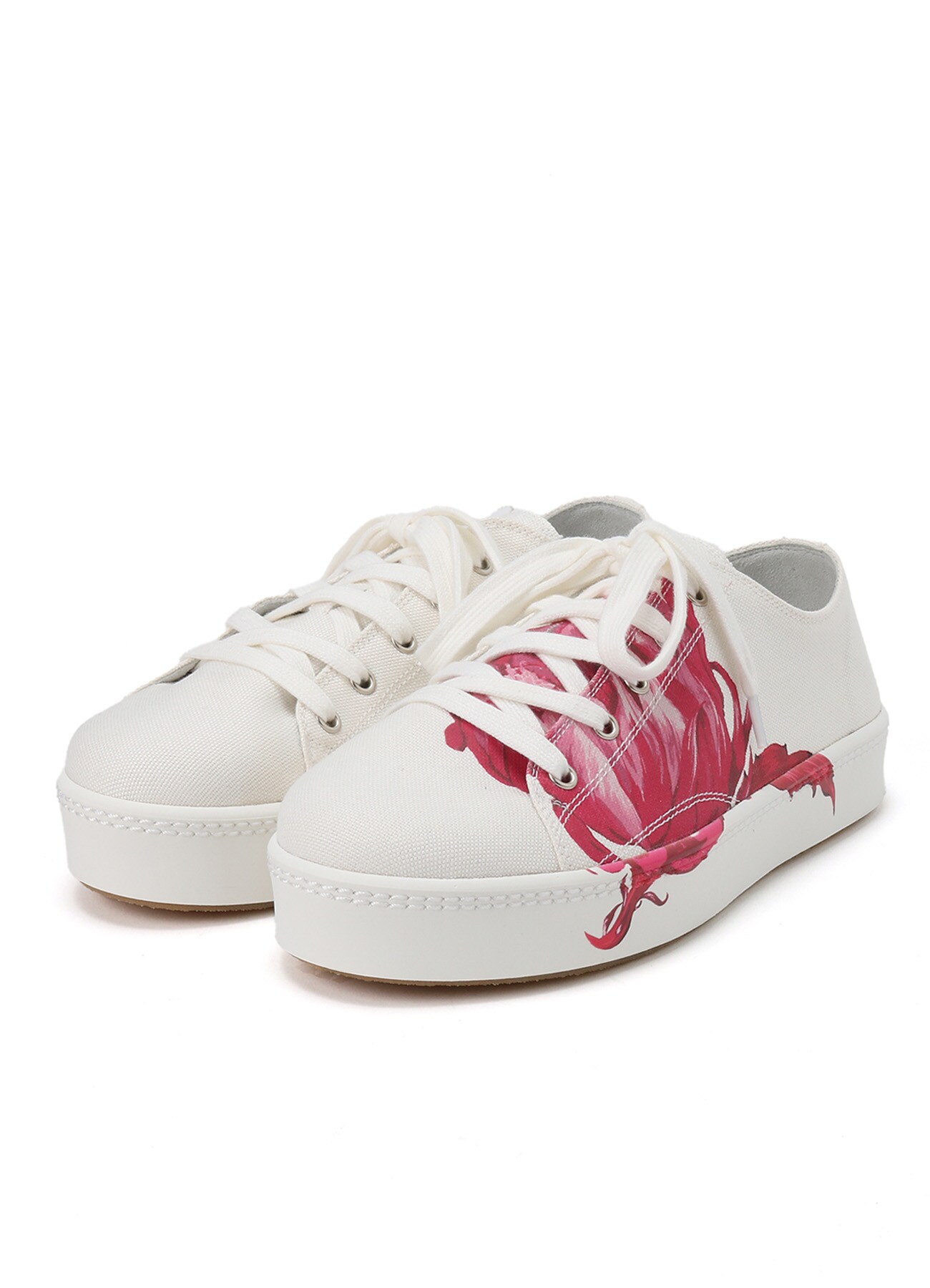 【THE SHOP先行発売】CACTUS DESIGN  PRINT LOW-CUT CANVAS SNEAKER