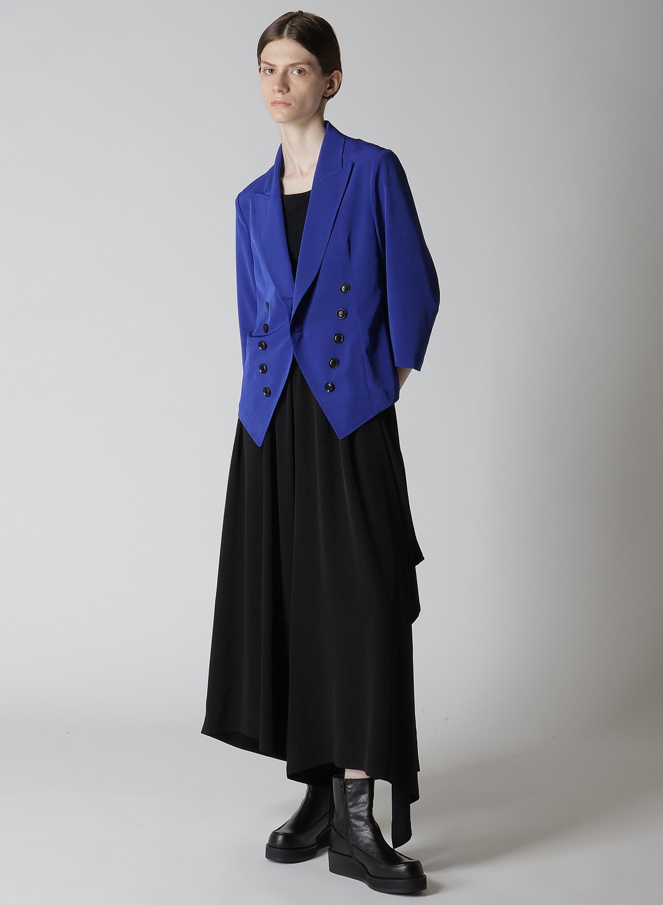 CREPE de CHINE FRENCH TAIL JACKET