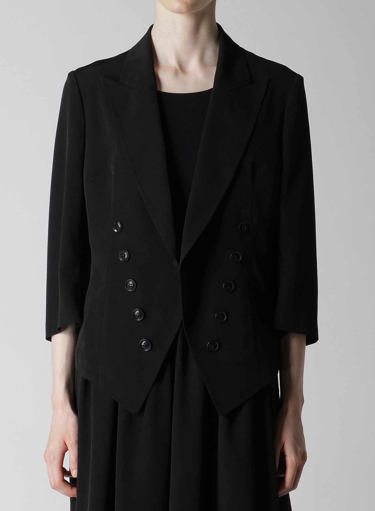 CREPE de CHINE FRENCH TAIL JACKET