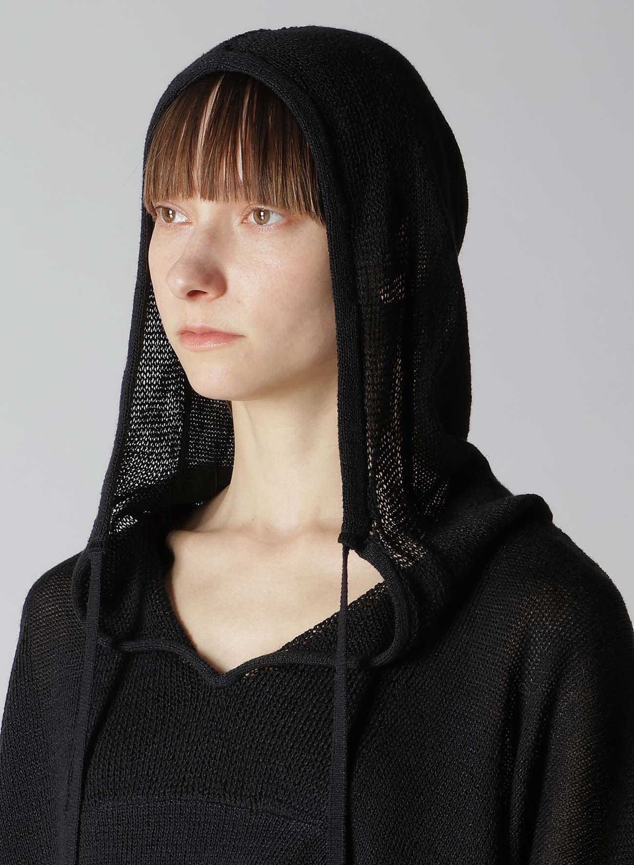 JERSEY BROAD STITCH SKIPPER HOODIE PULLOVER