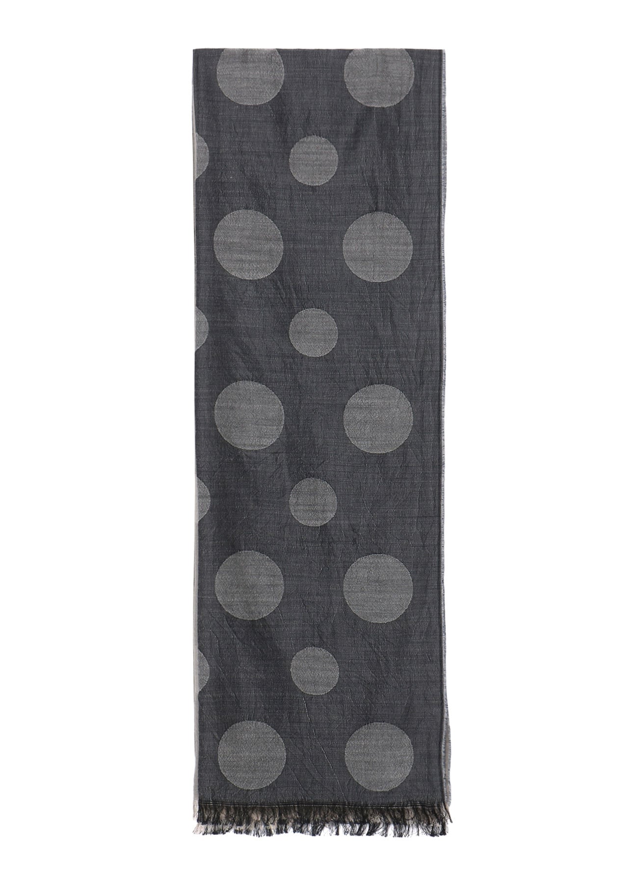 【THE SHOP先行発売】JACQUARD PANEL POLKA DOT SCARF