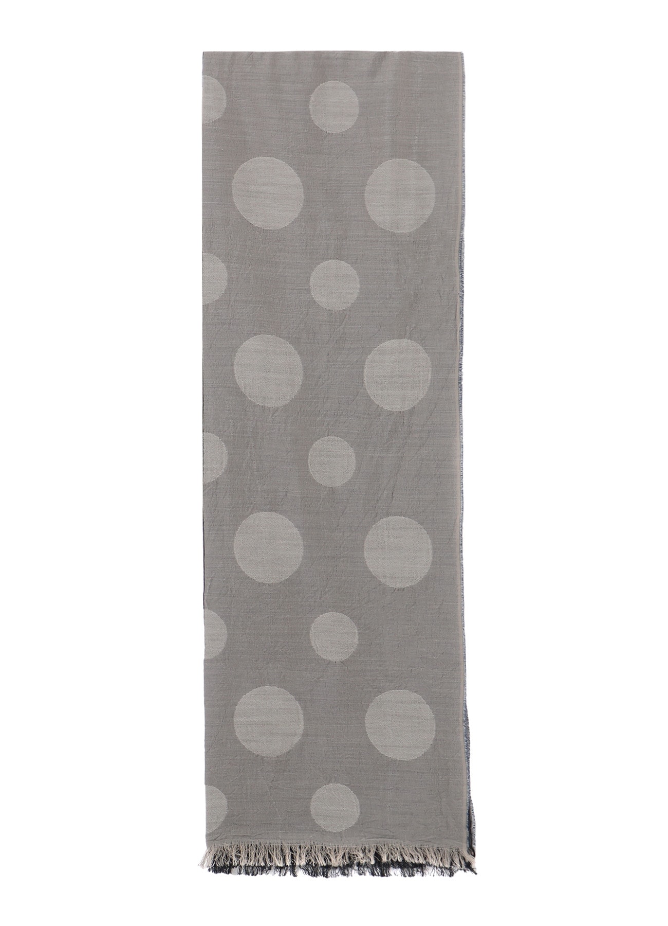 【THE SHOP先行発売】JACQUARD PANEL POLKA DOT SCARF