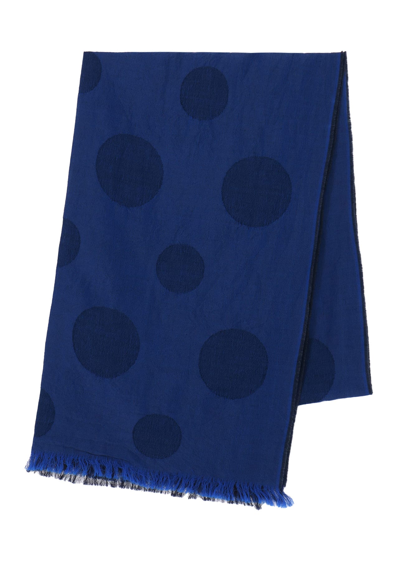 【THE SHOP先行発売】JACQUARD PANEL POLKA DOT SCARF