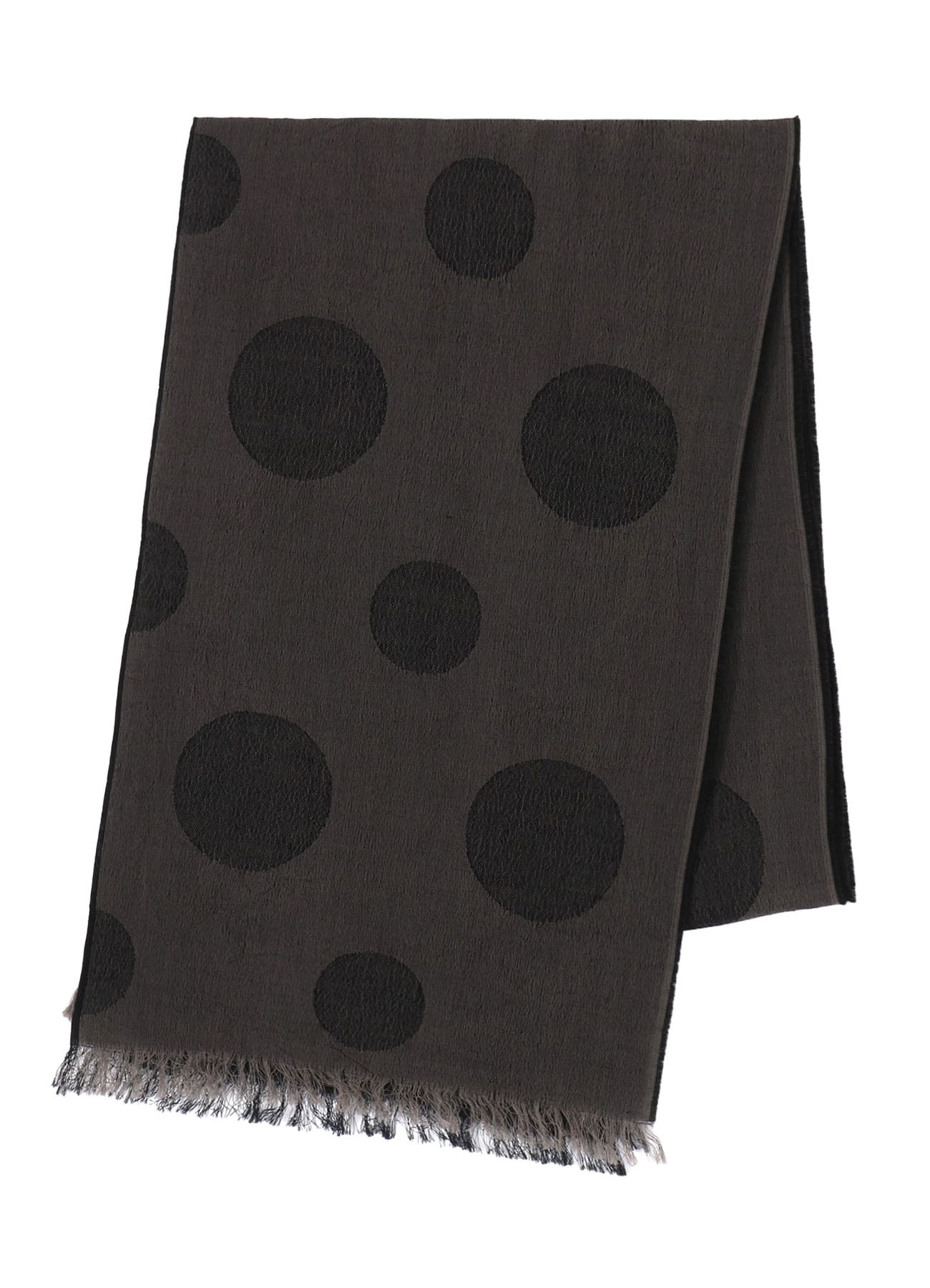 【THE SHOP先行発売】JACQUARD PANEL POLKA DOT SCARF