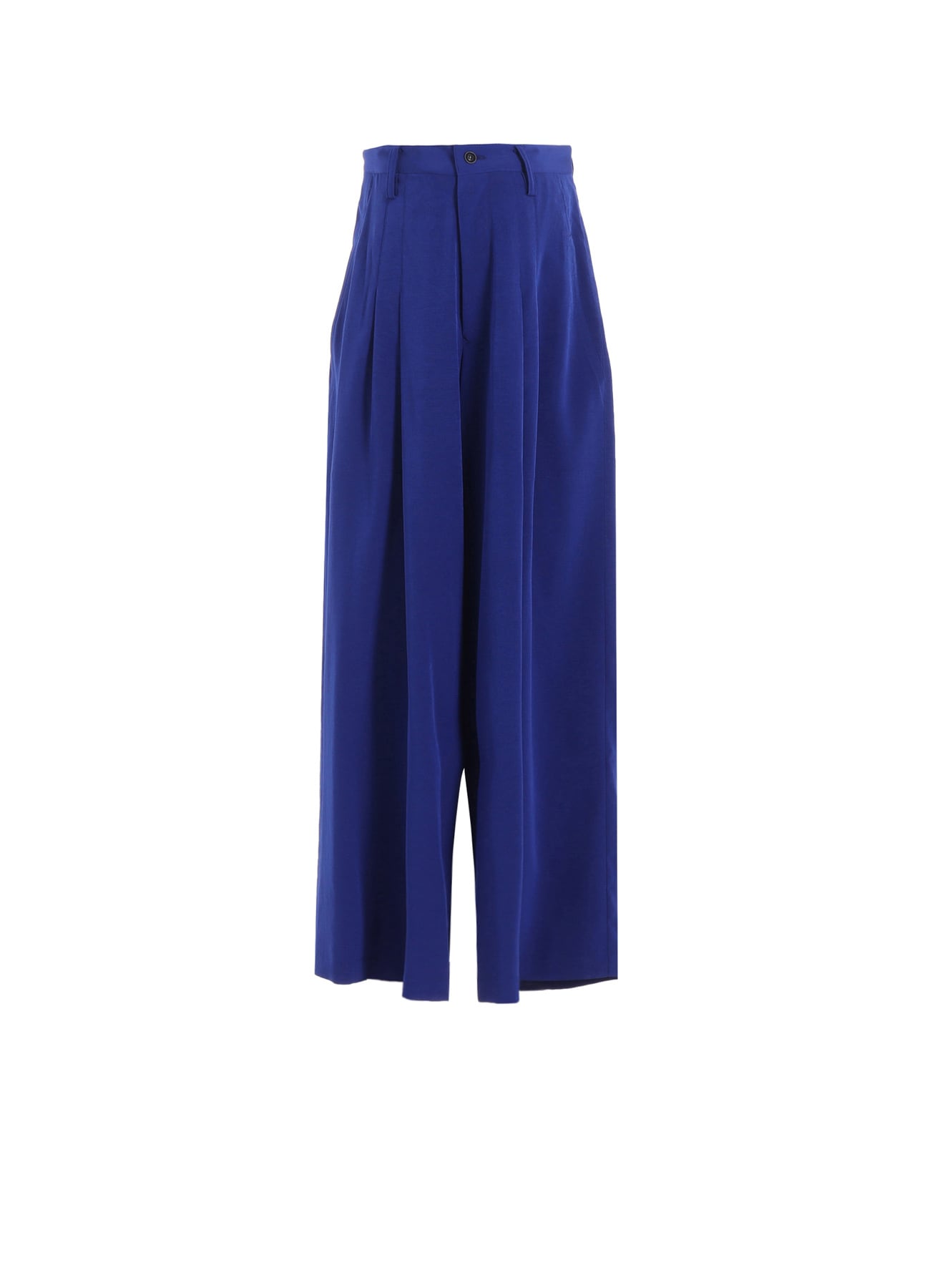 CREPE de CHINE DOUBE TUCKED WIDE PANTS