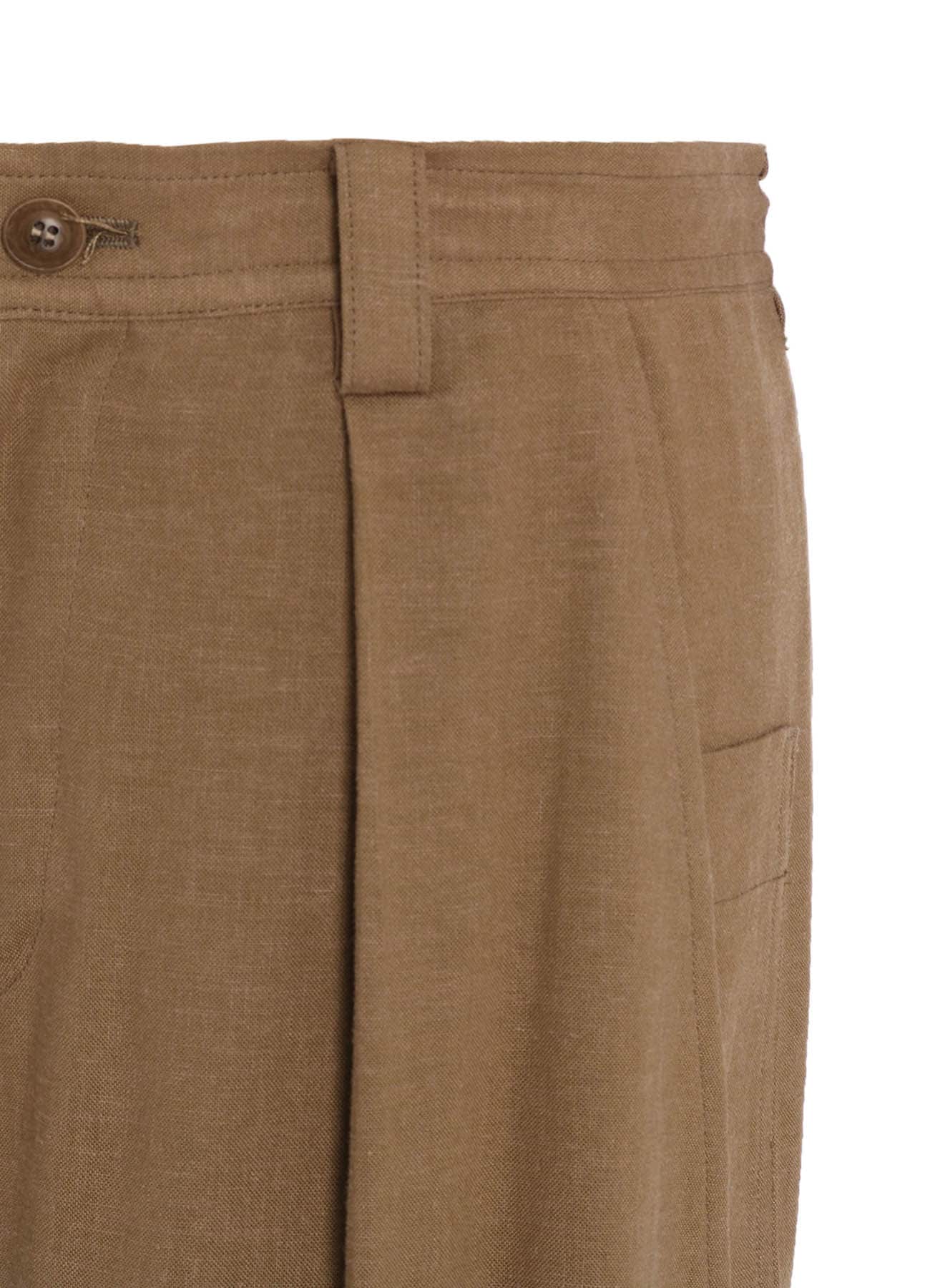 RY/LI CANVAS FRONT BIG POCKET PANTS