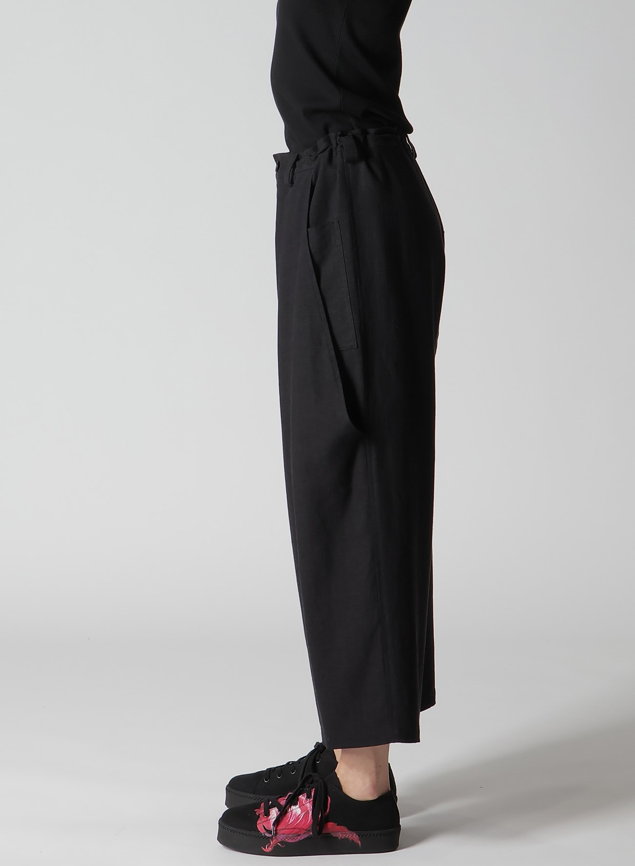 RY/LI CANVAS FRONT BIG POCKET PANTS