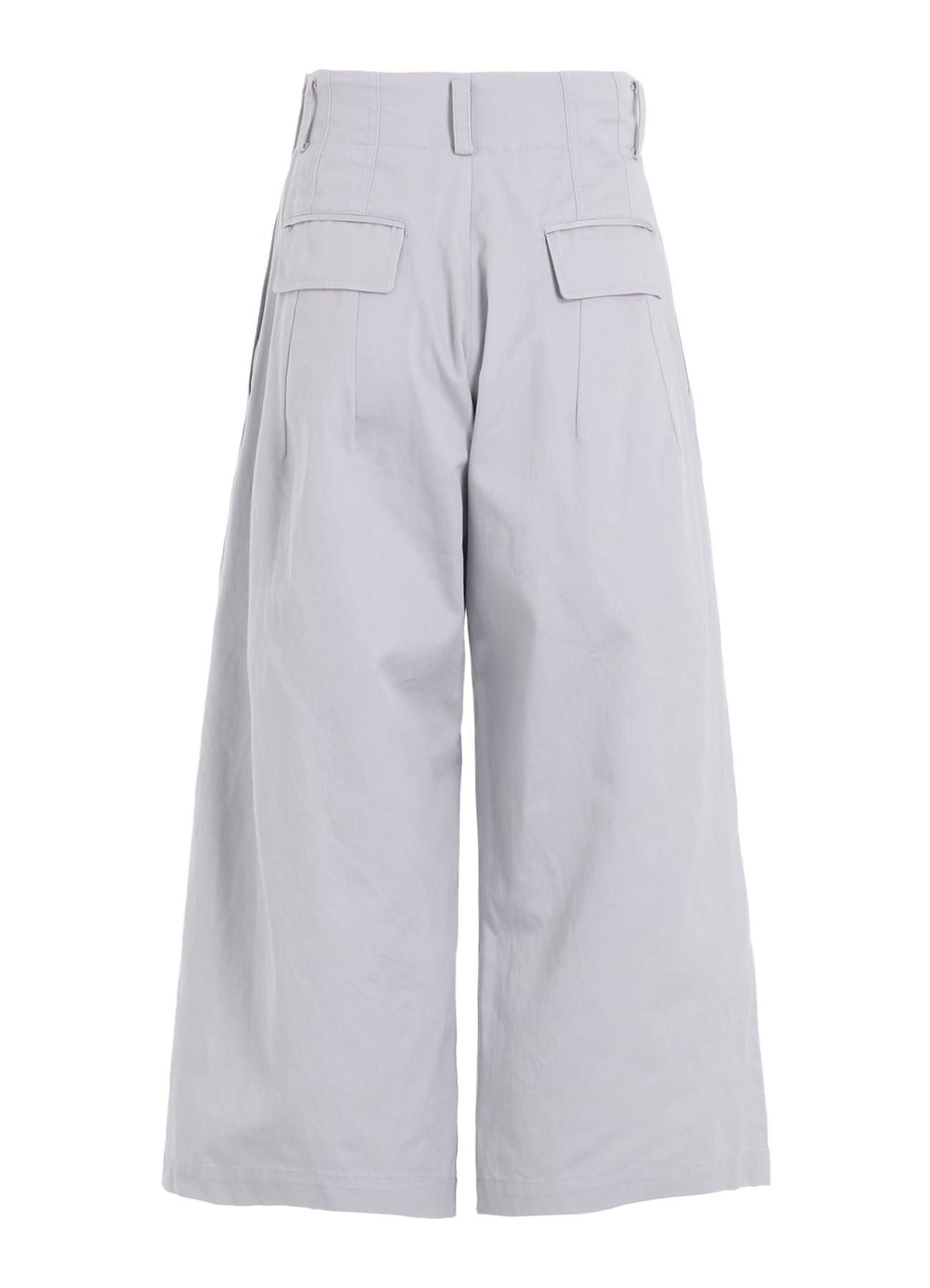 [Y's BORN PRODUCT] COTTON TWILL RANDOM TUCK PANTS