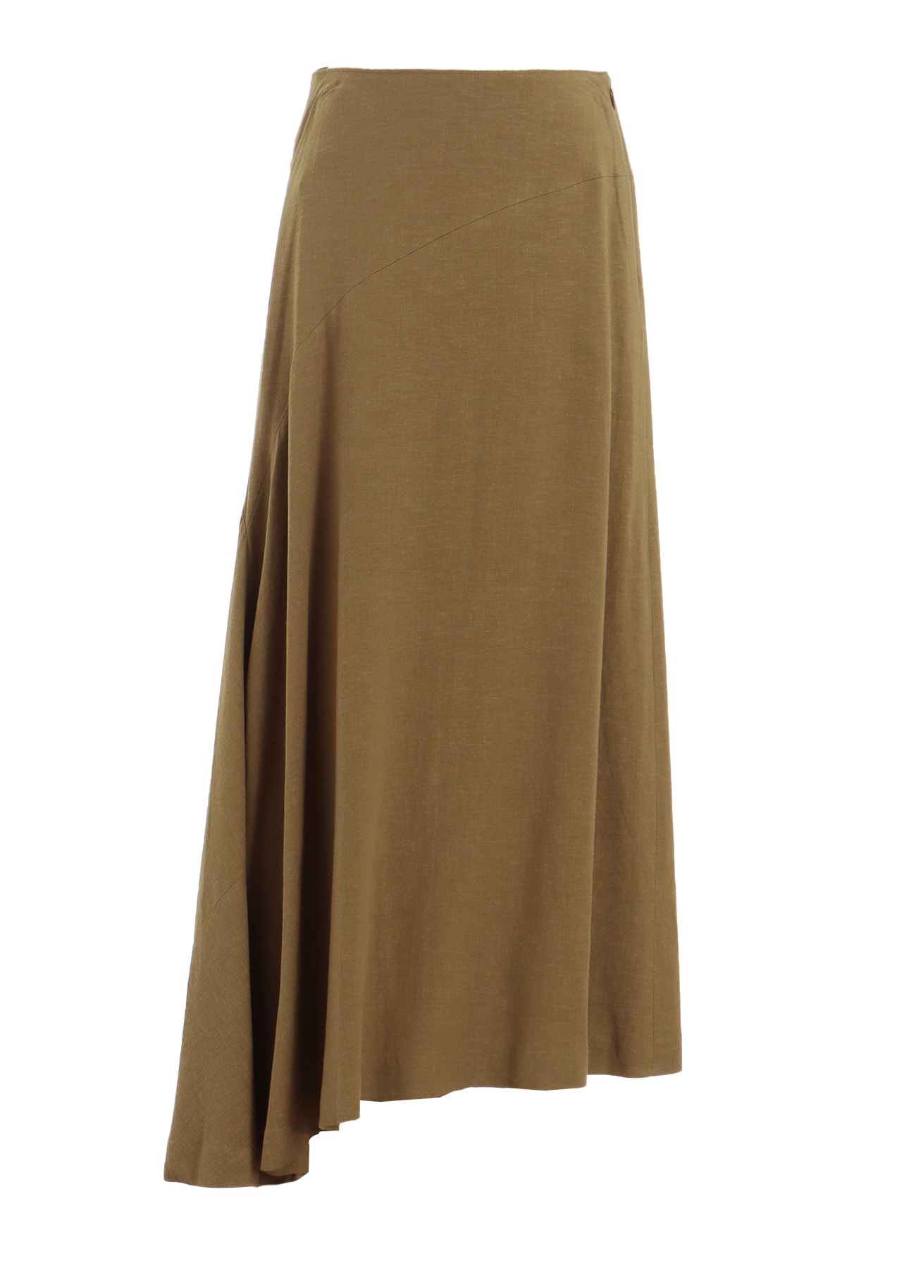 RY/LI CANVAS ASYMMETERIC FLARE SKIRT