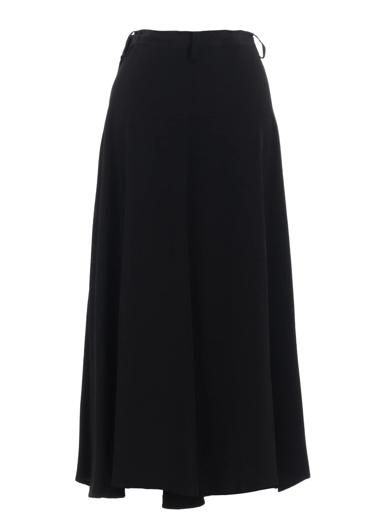 CREPE de CHINE FRONT PANEL POCKET SKIRT